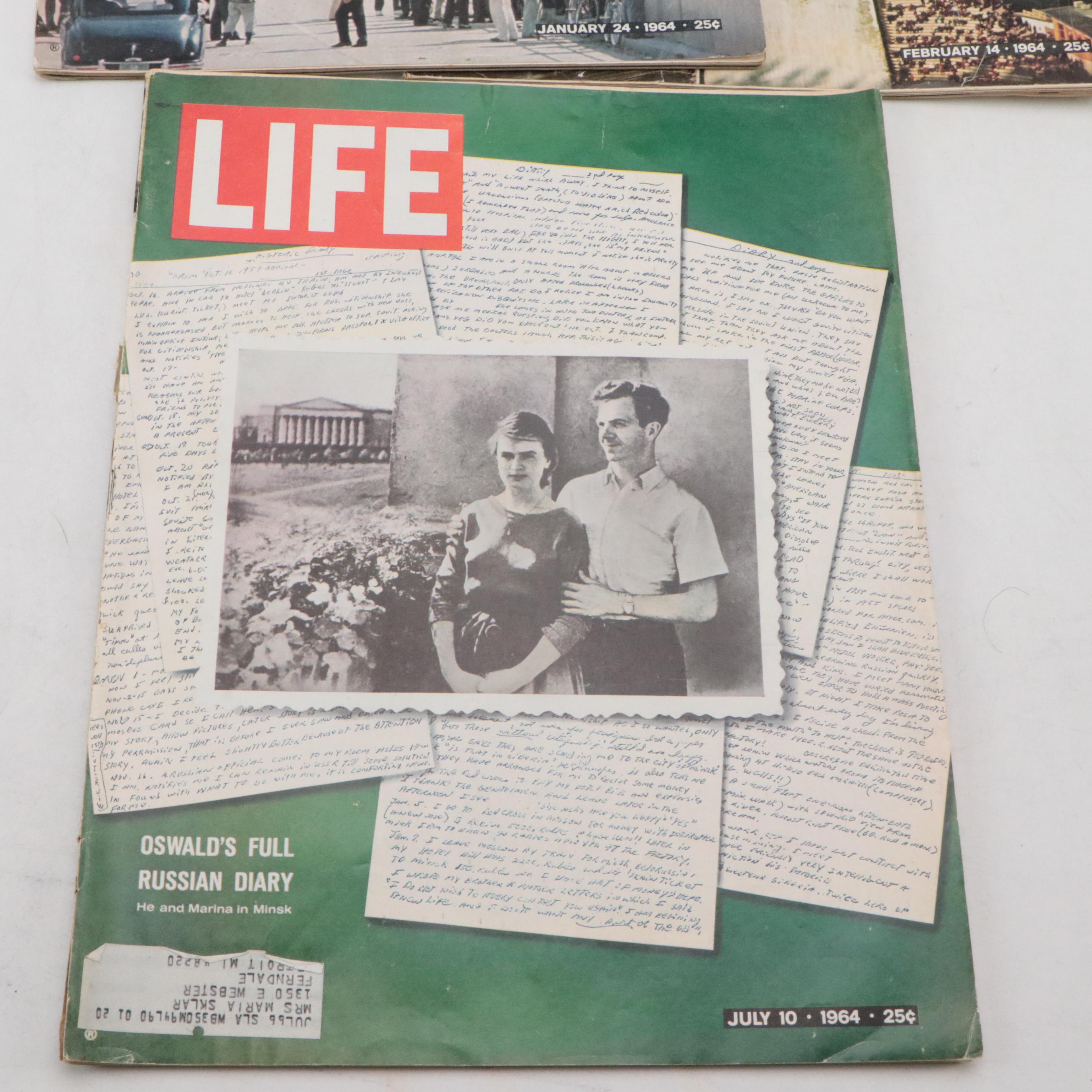 "LIFE," "LOOK," "Saturday Evening Post" Magazines Featuring Ted Kennedy and More