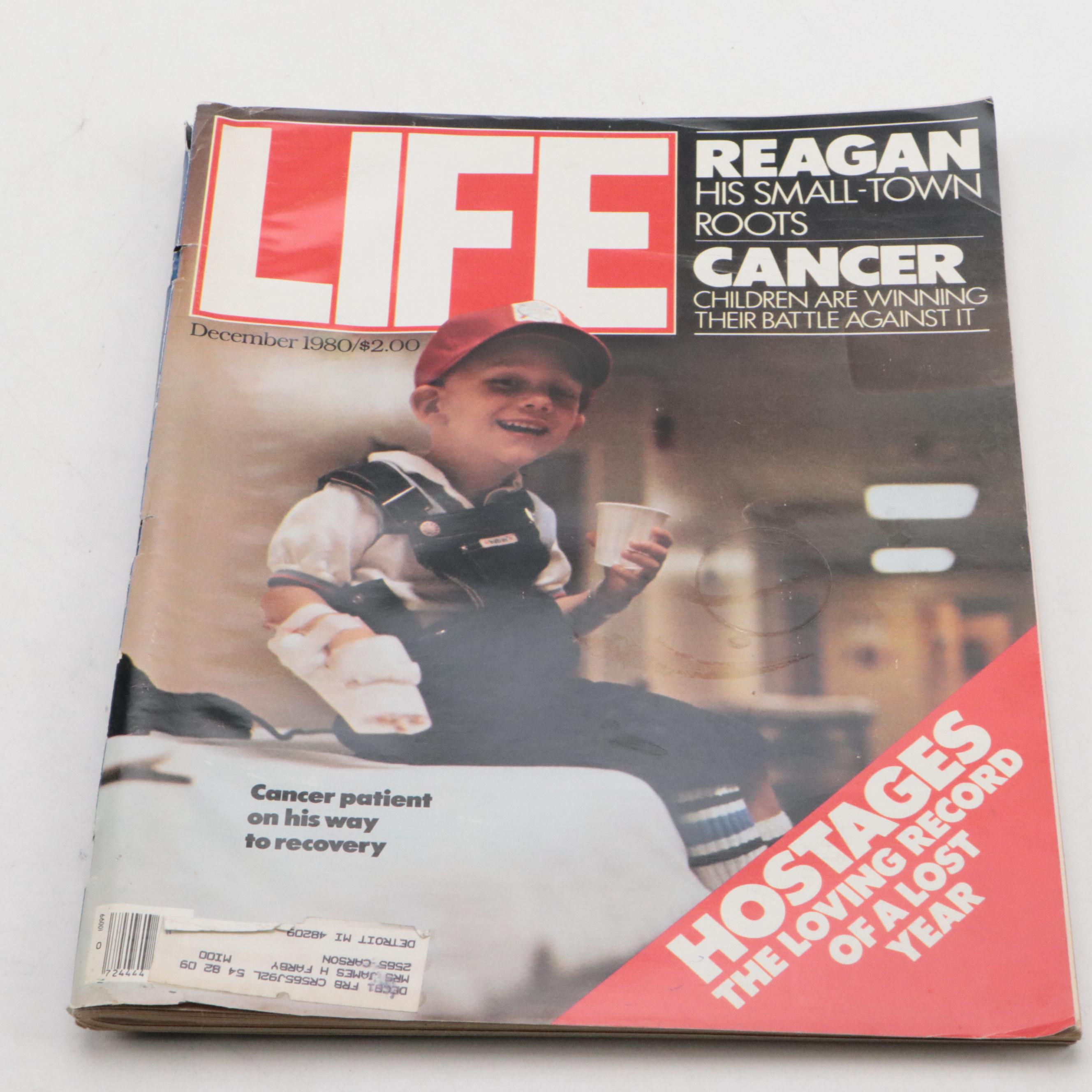 "LIFE" and "Newsweek" Magazines Featuring Ronald Reagan, Brooke Shields and More