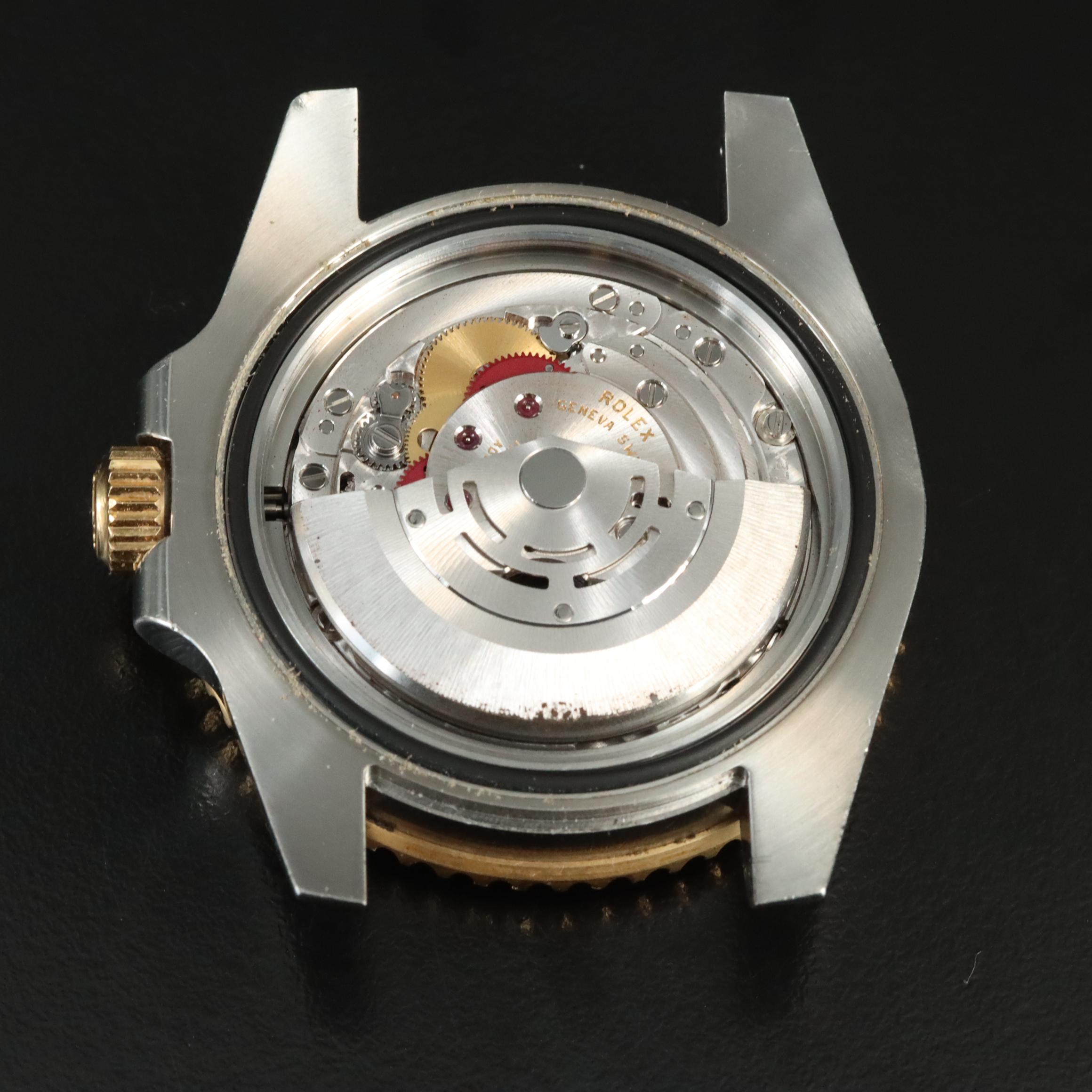 Rolex Submariner Date Blue Dial Two-Tone Watch