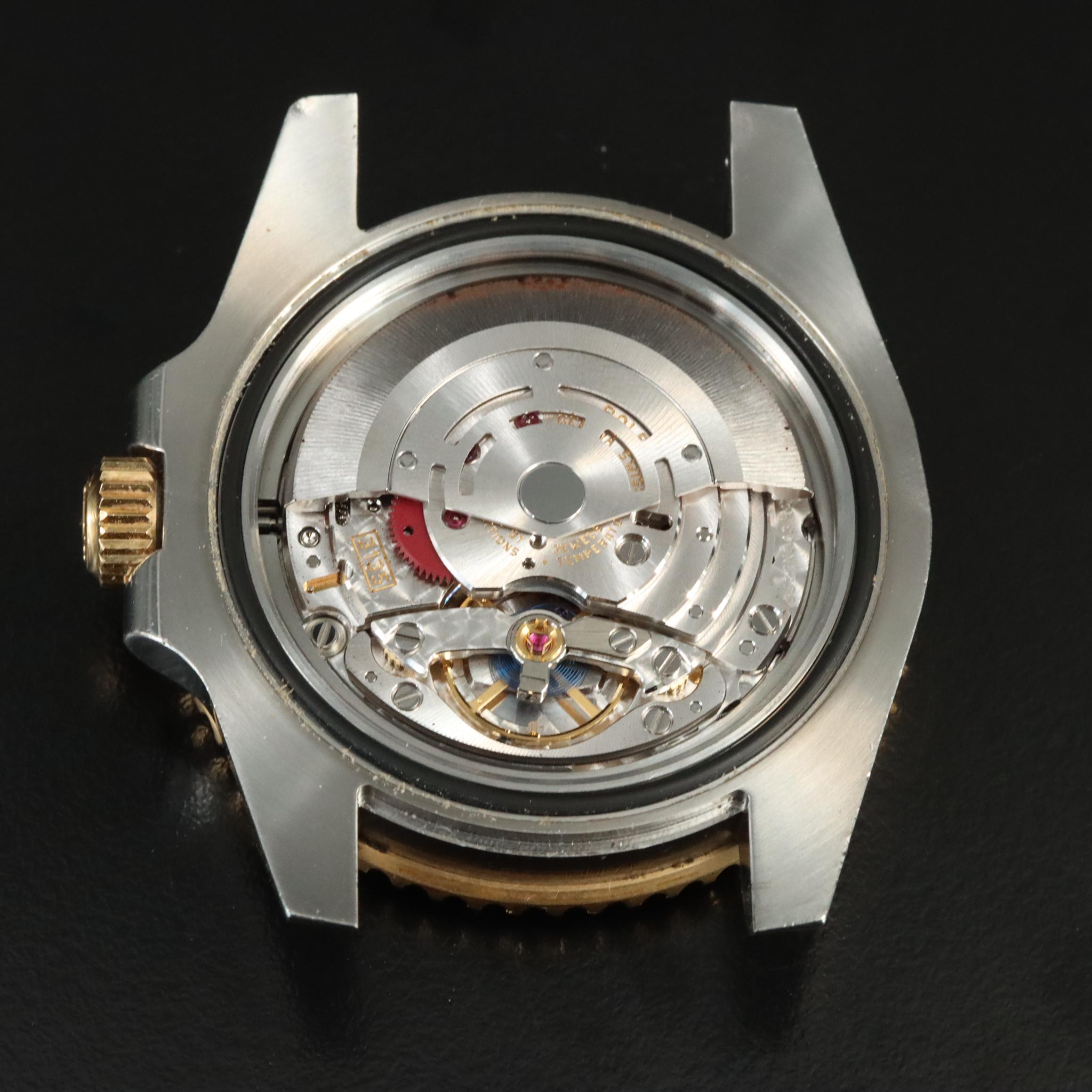 Rolex Submariner Date Blue Dial Two-Tone Watch