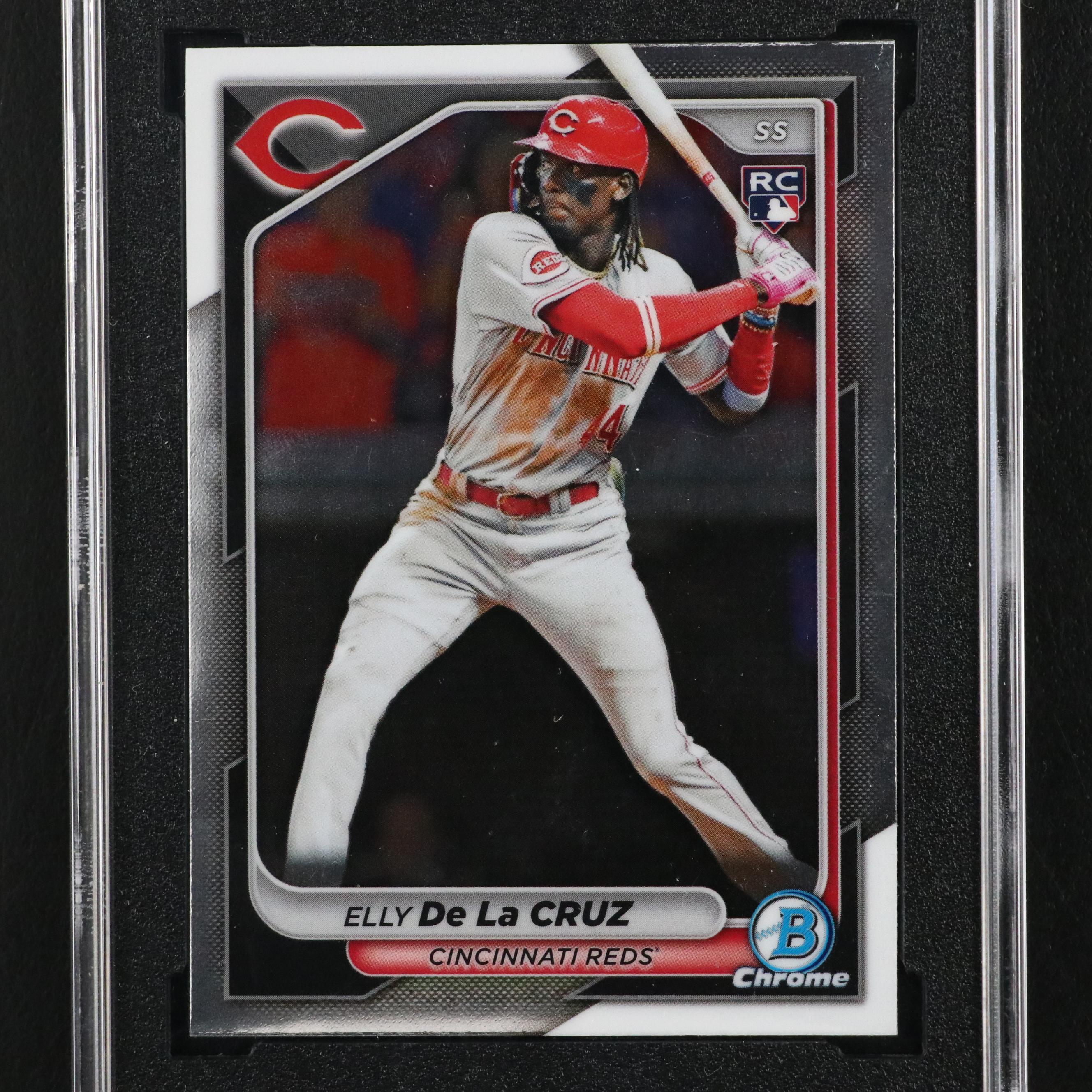 2024 Bowman Chrome Elly De La Cruz Rookie Card #42 Graded SGC 10