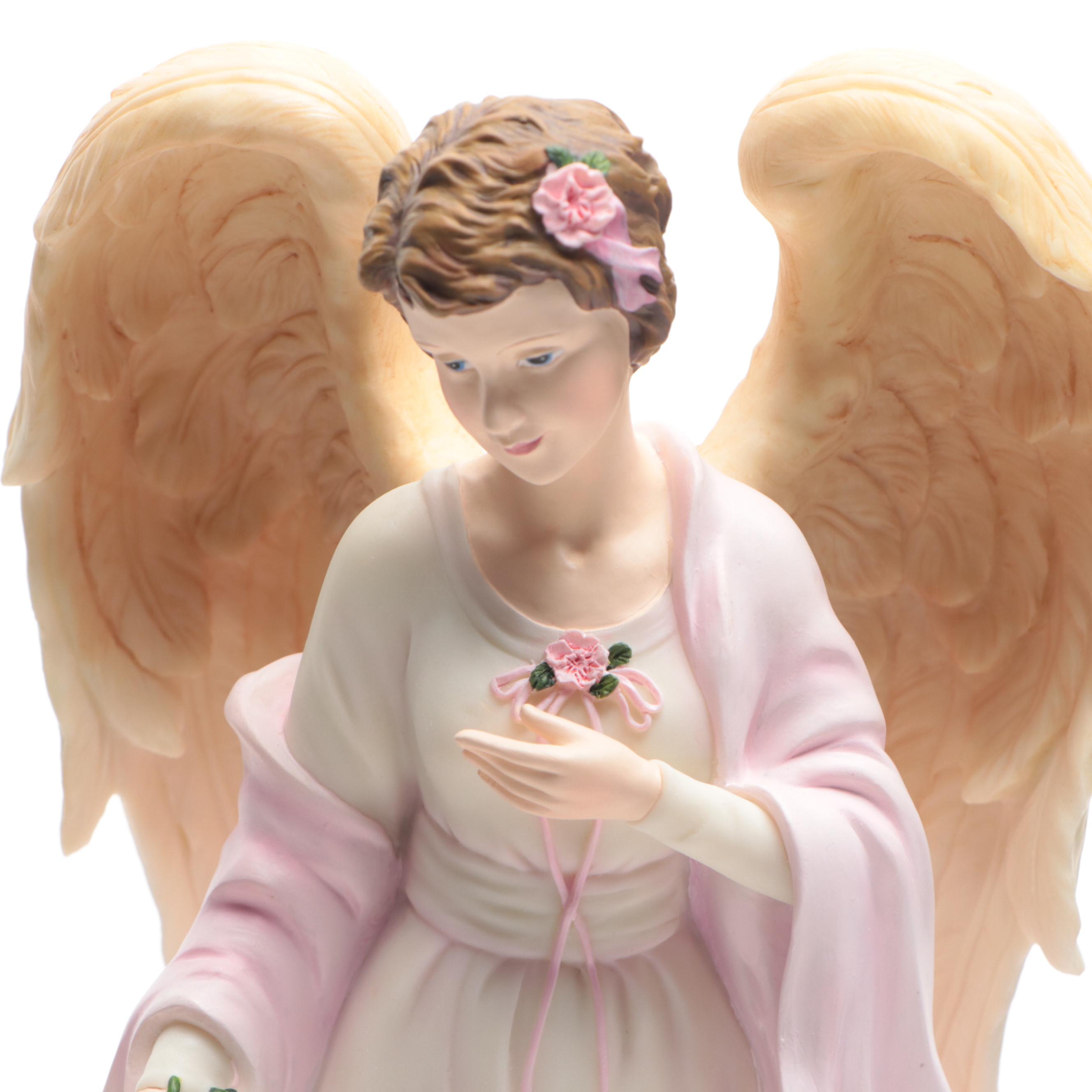 Pipka Santas Nativity Tree, Lady of Snow, Faith and Our Lady Loreto Figurines