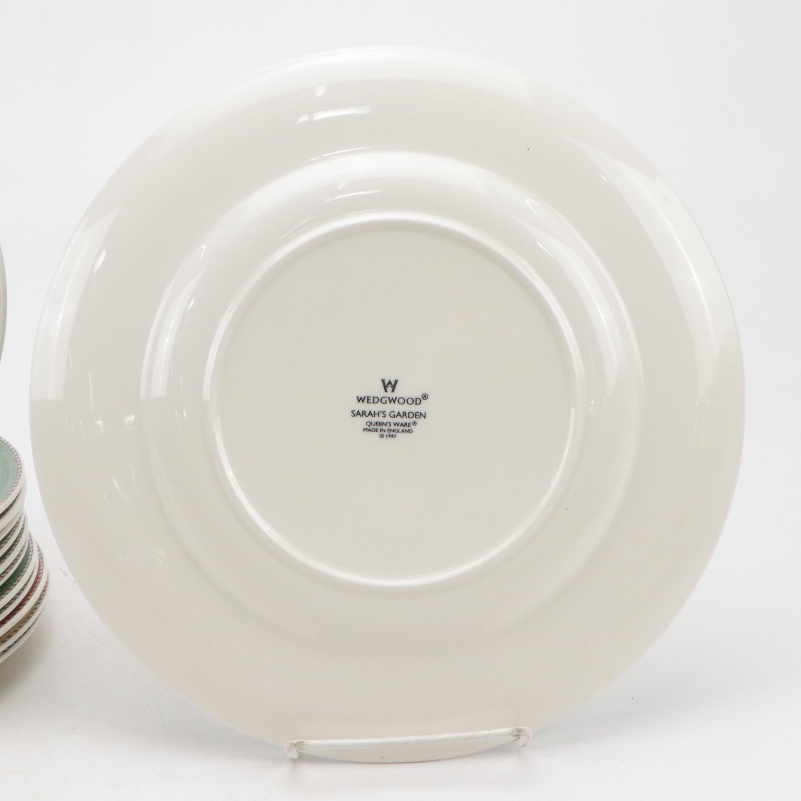Wedgwood "Sarah's Garden" Plates and Portmeirion Tableware