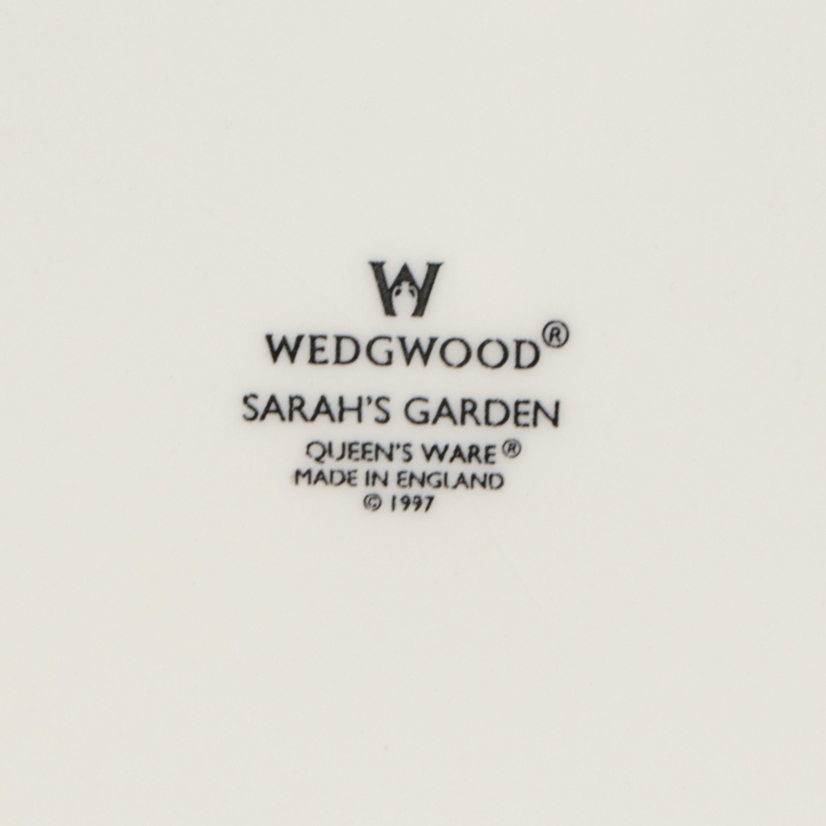 Wedgwood "Sarah's Garden" Plates and Portmeirion Tableware