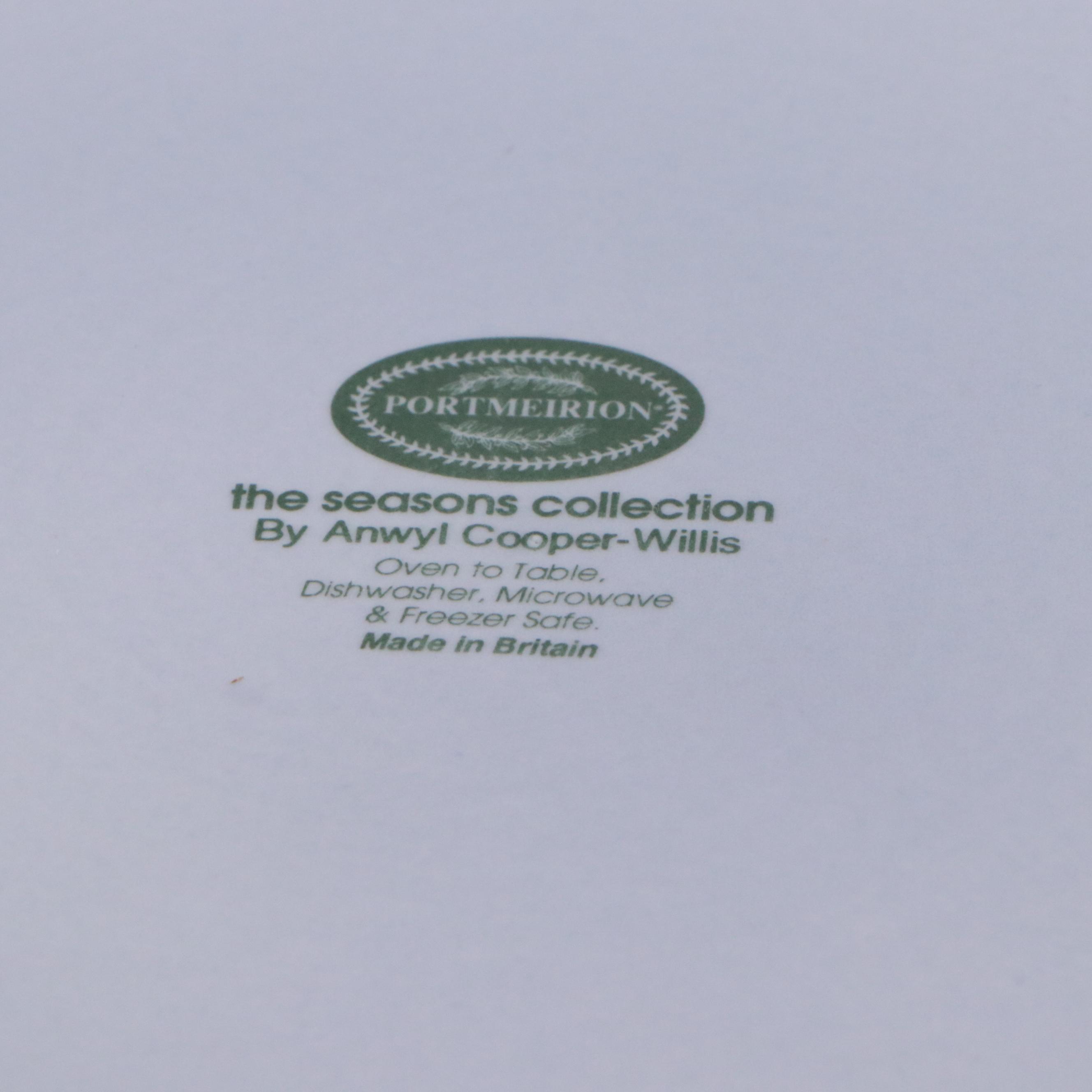 Wedgwood "Sarah's Garden" Plates and Portmeirion Tableware