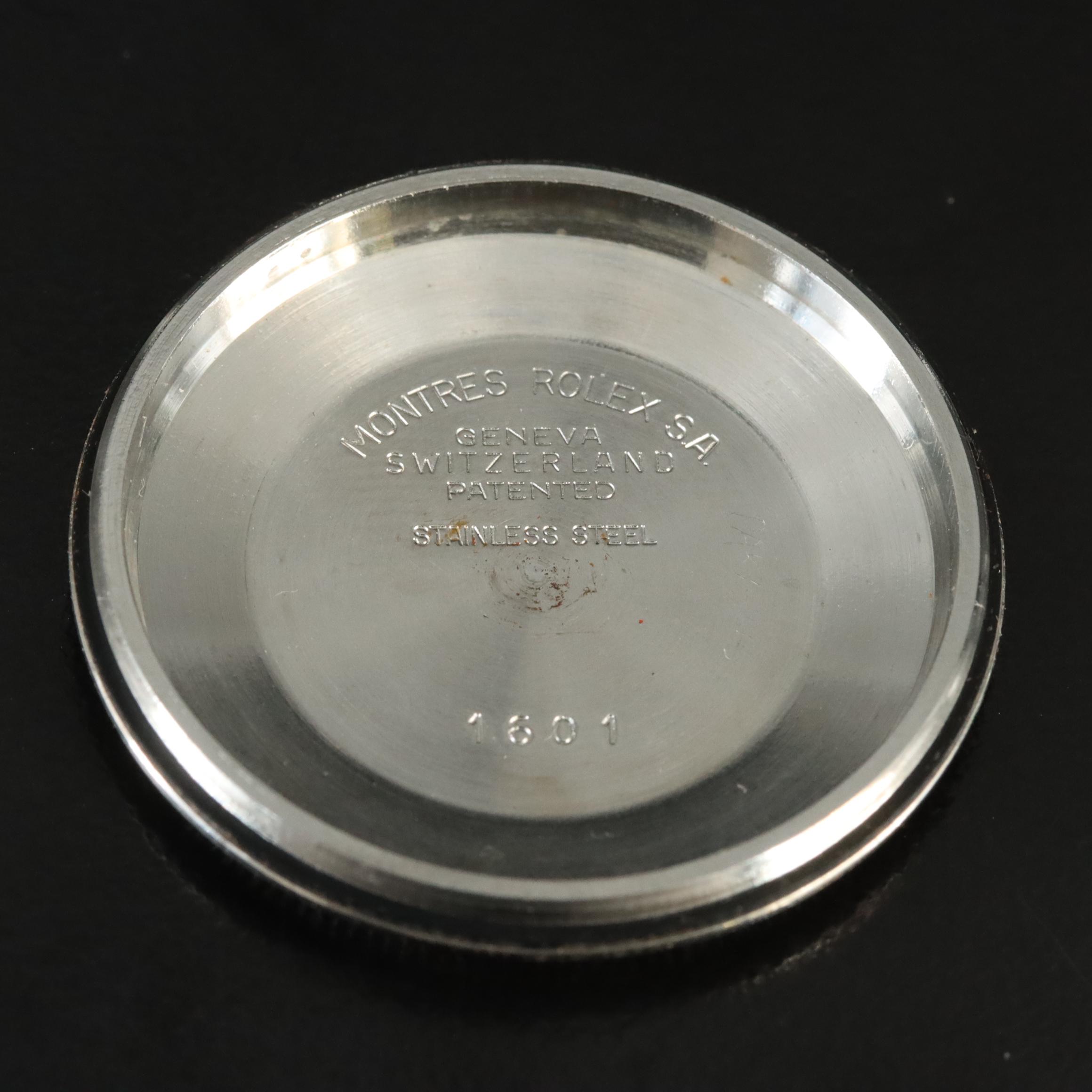 1975 Rolex Datejust 1601 Custom Rhinestone Dial & Diamond Bezel Automatic Watch