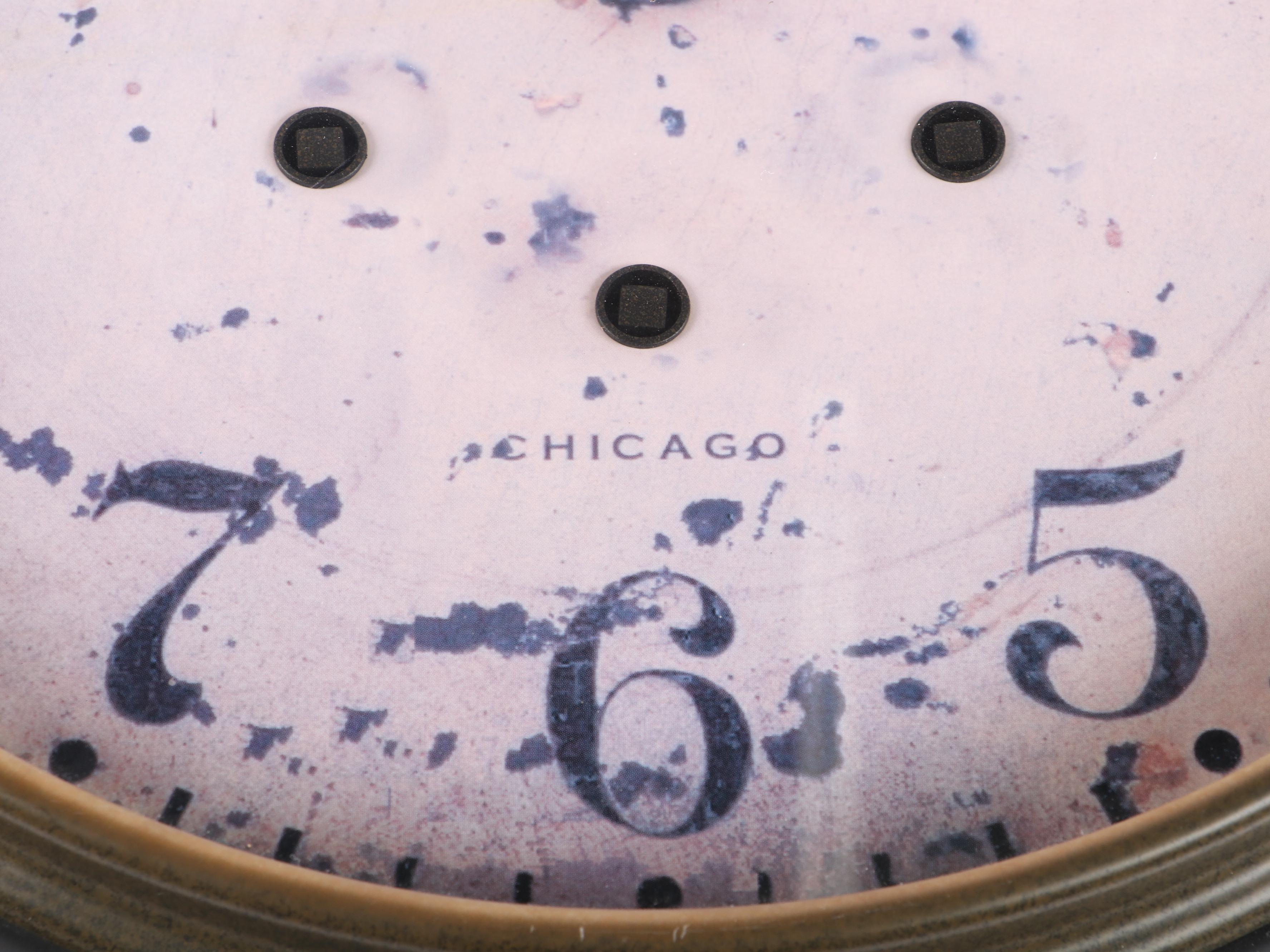 Bombay Company "Sterling & Noble" Wall Clock, 2005