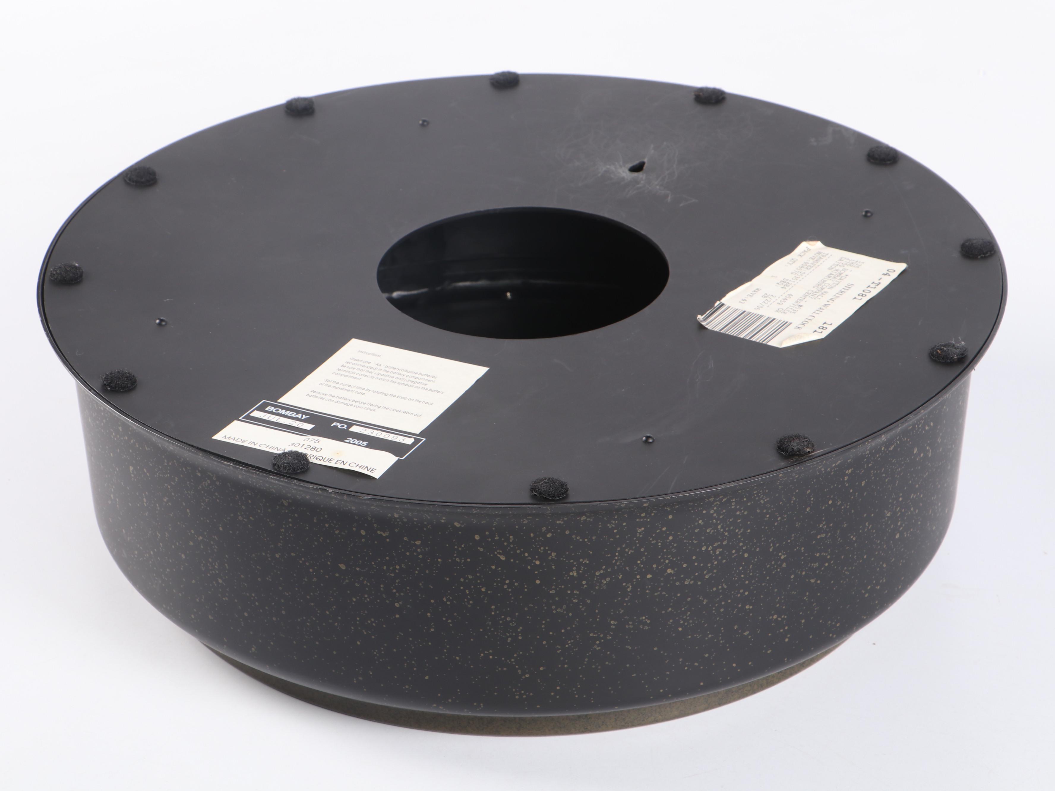 Bombay Company "Sterling & Noble" Wall Clock, 2005