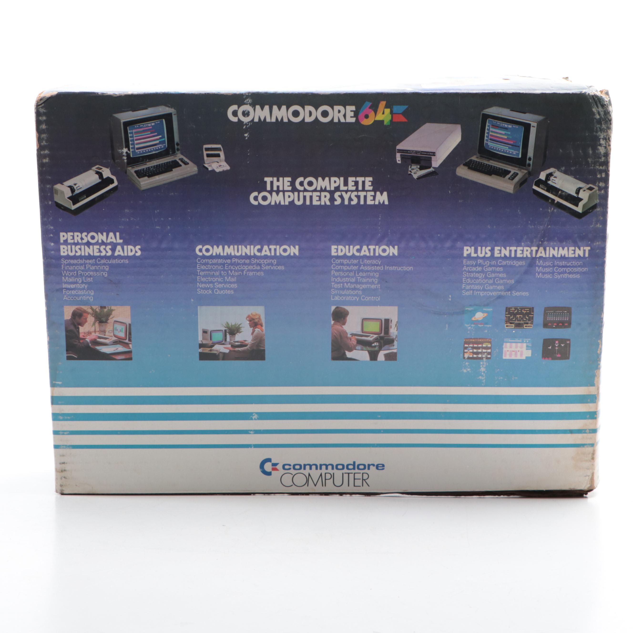 Commodore 64 Home Computer with Original Box