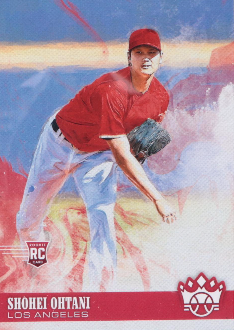 2018 Panini Diamond Kings Shohei Ohtani Rookie Baseball Card #73 Graded PSA 10