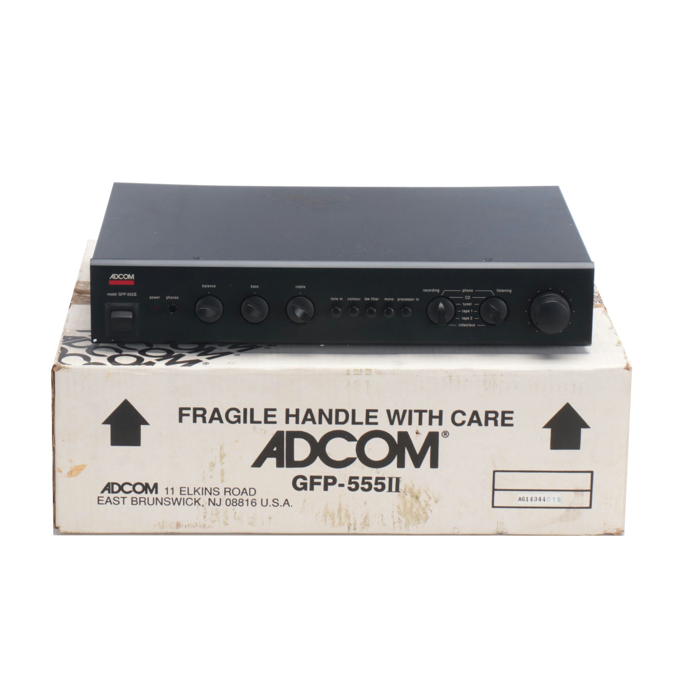 Adcom GFP-555II Stereo Preamplifier, Late 20th Century