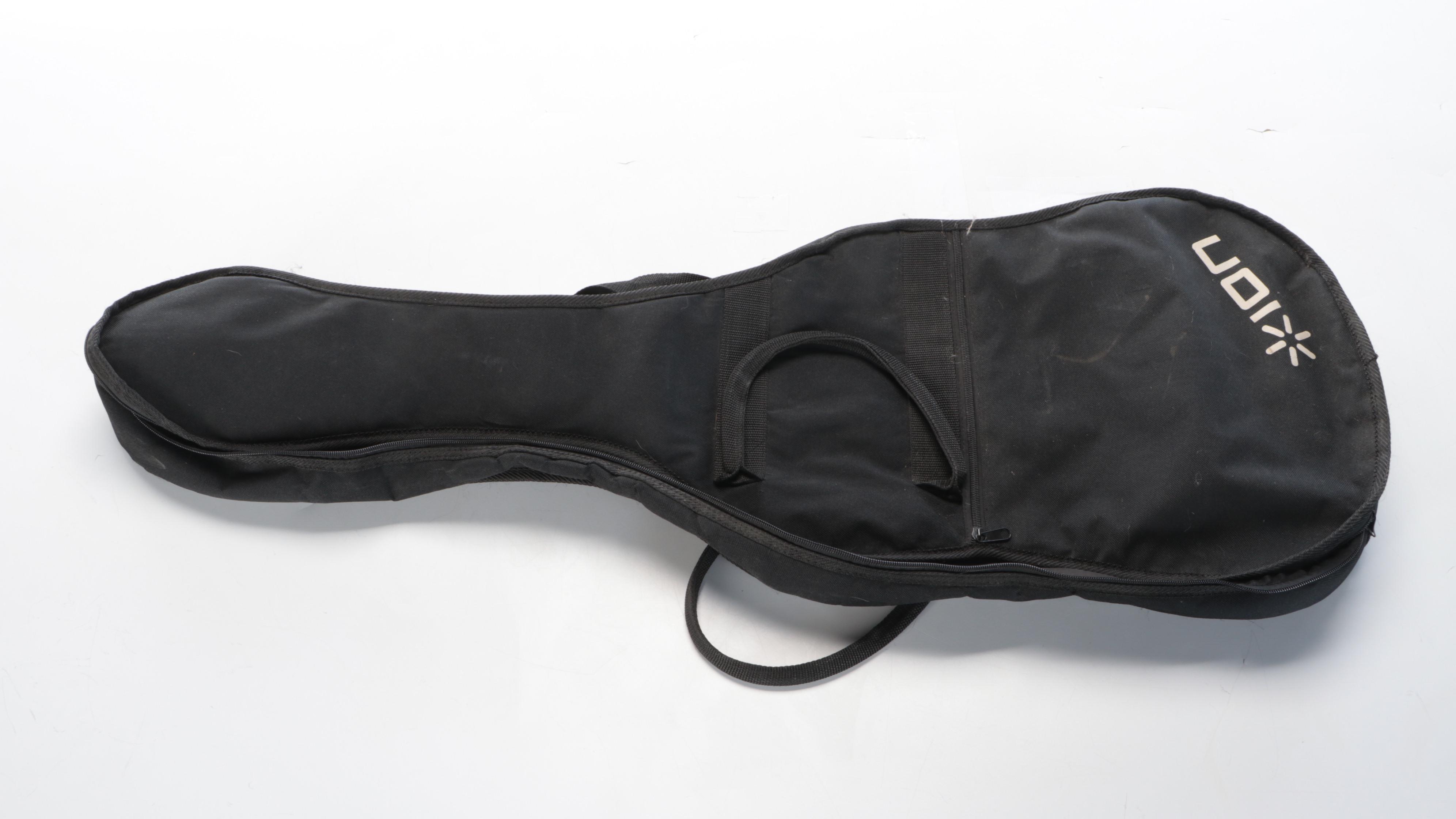 Ion Sunburst Finish Six-String Solid Body Electric Guitar with Nylon Gig Bag