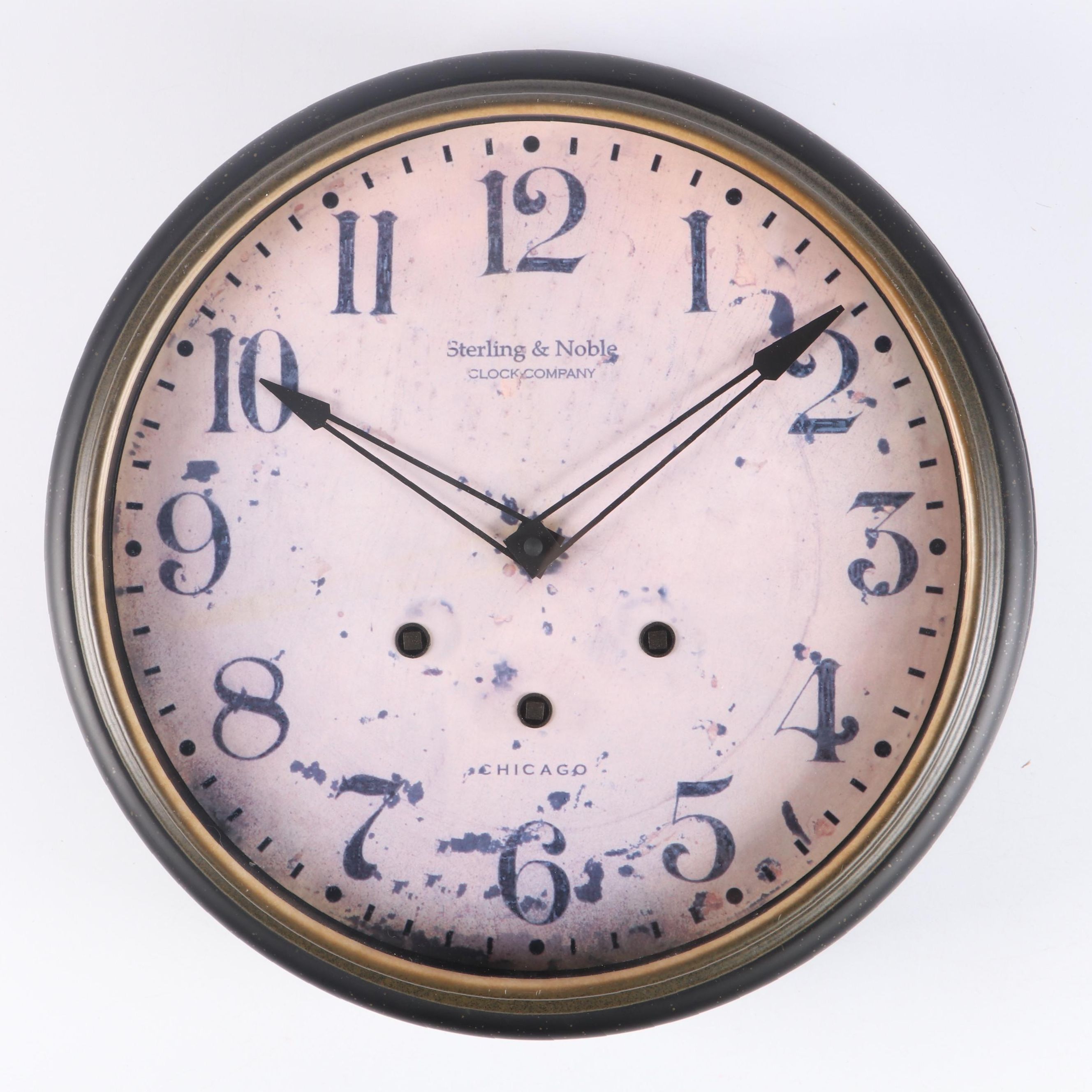 Bombay Company "Sterling & Noble" Wall Clock, 2005