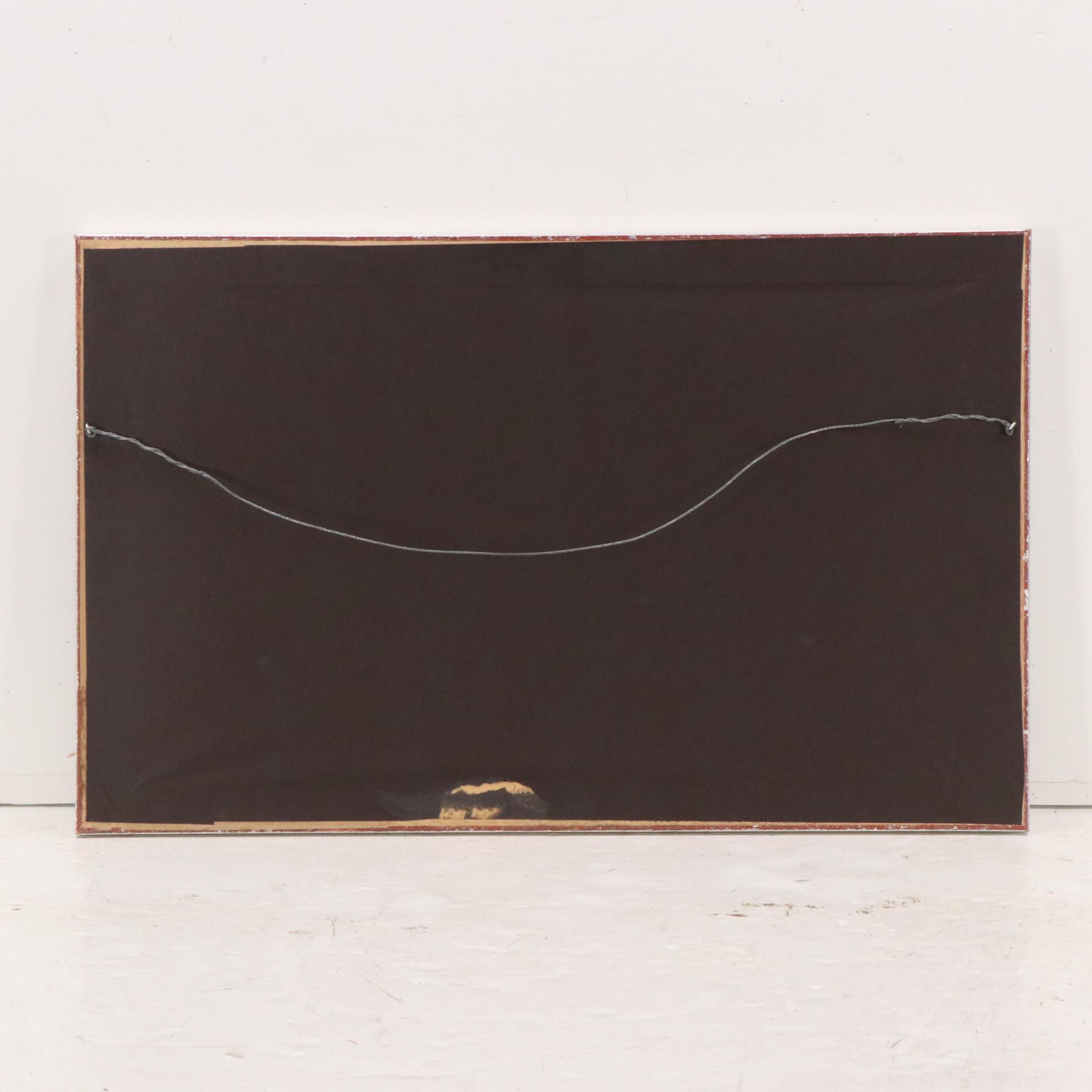 Sandra James Winter Seascape Oil Painting