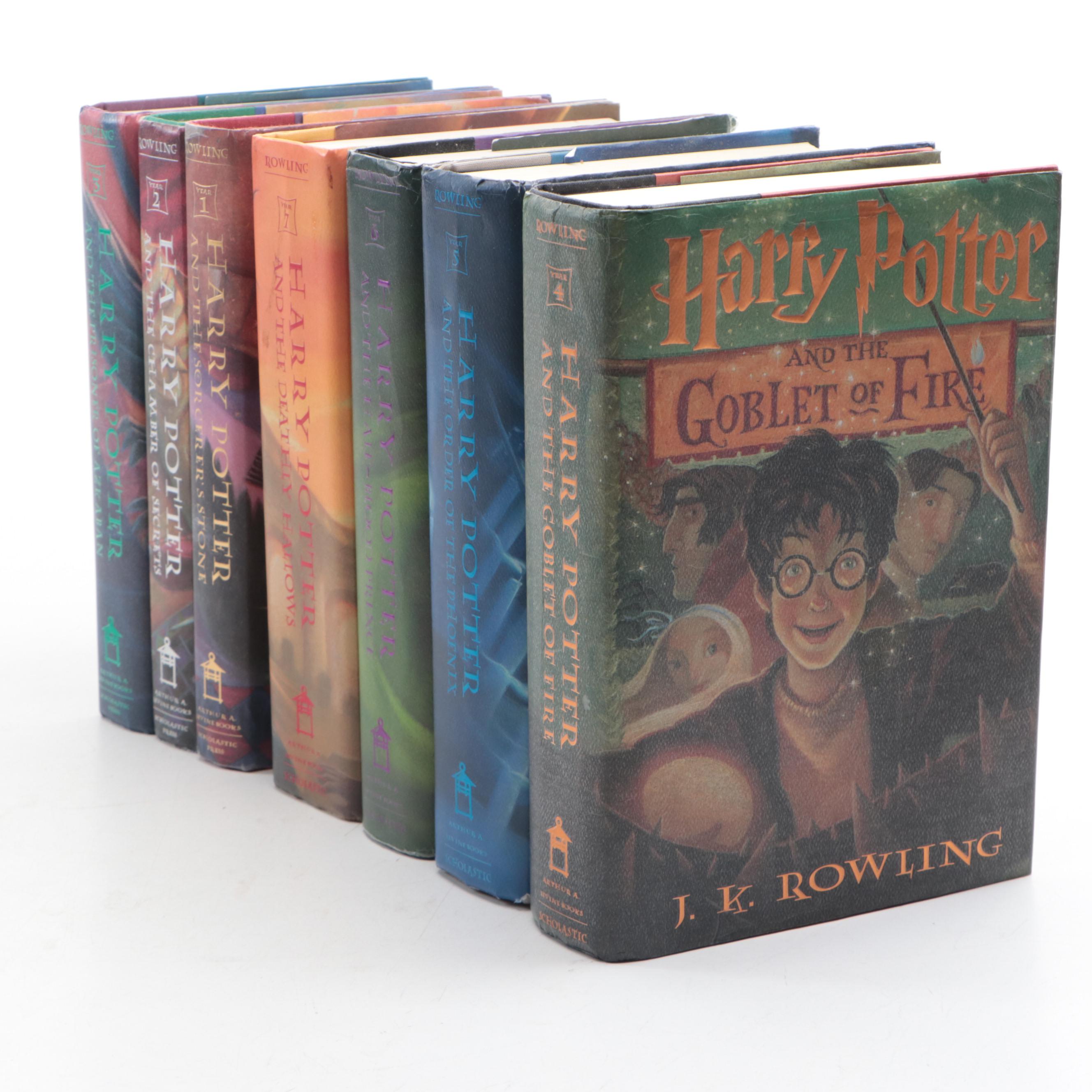 First American Edition "Harry Potter" Complete Series by J. K. Rowling