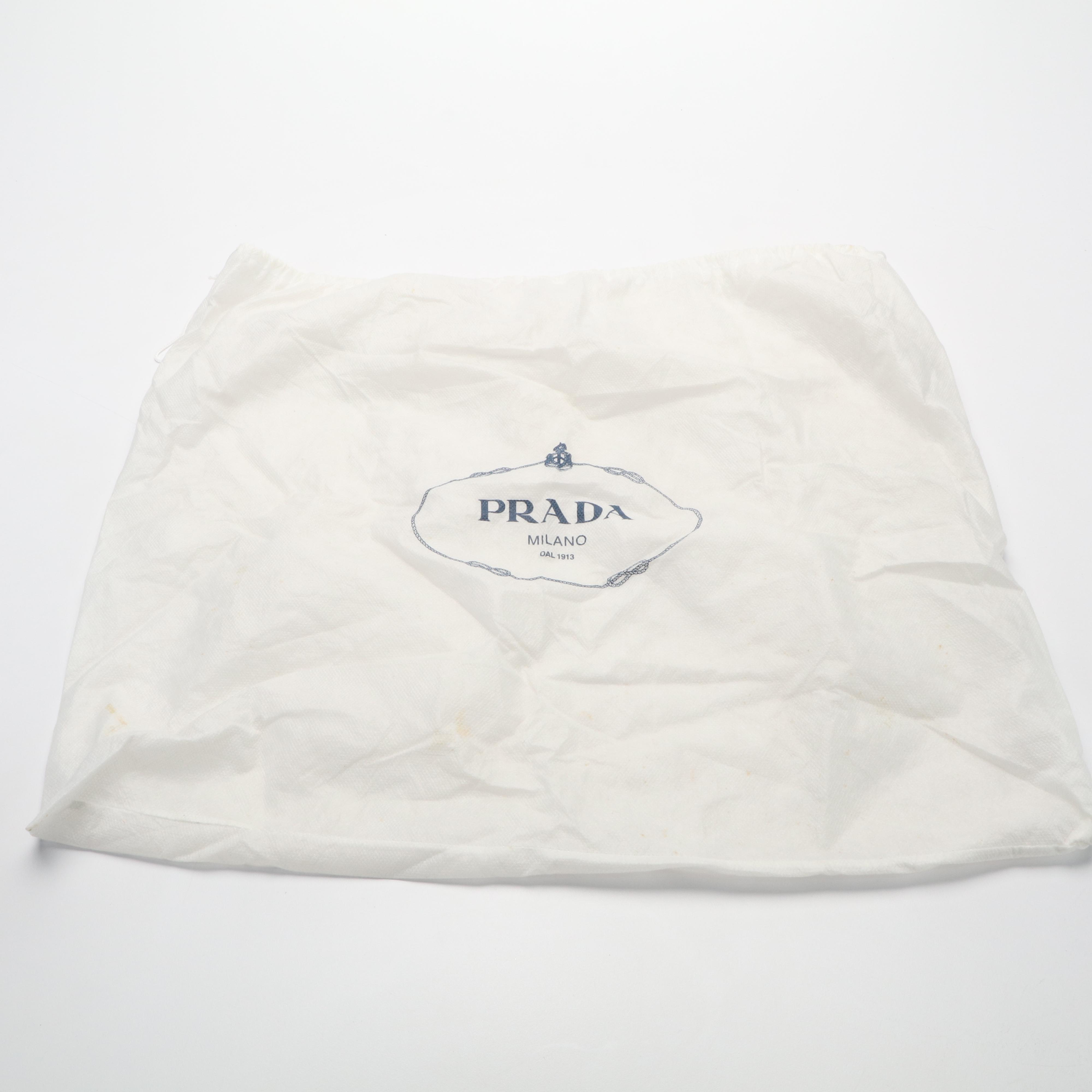 Prada Phenix Shoulder Bag in Argilla Vitello Daino Leather