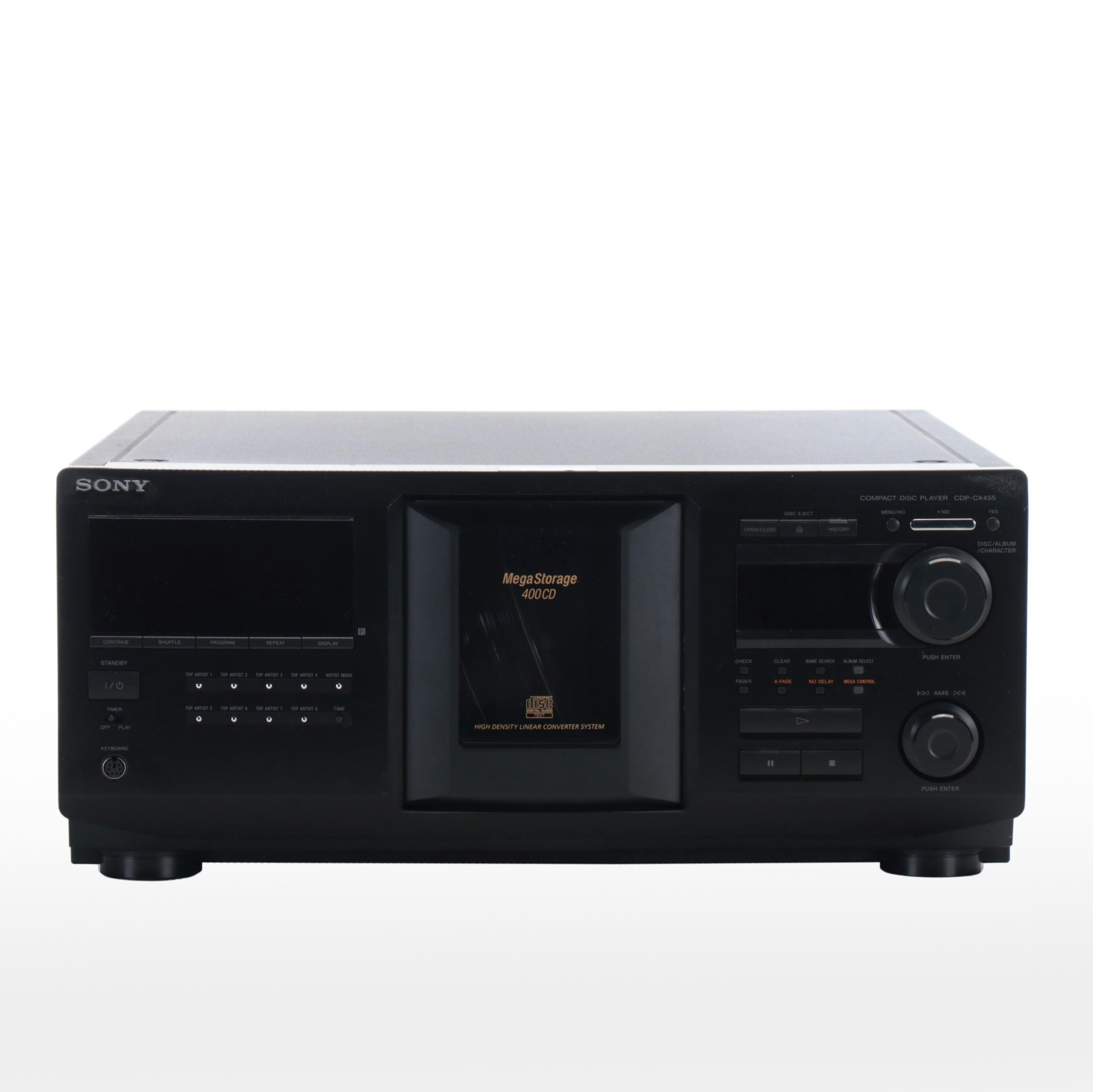 Sony CDP-CX455 400-Disc CD Changer/Player with Remote, 2002