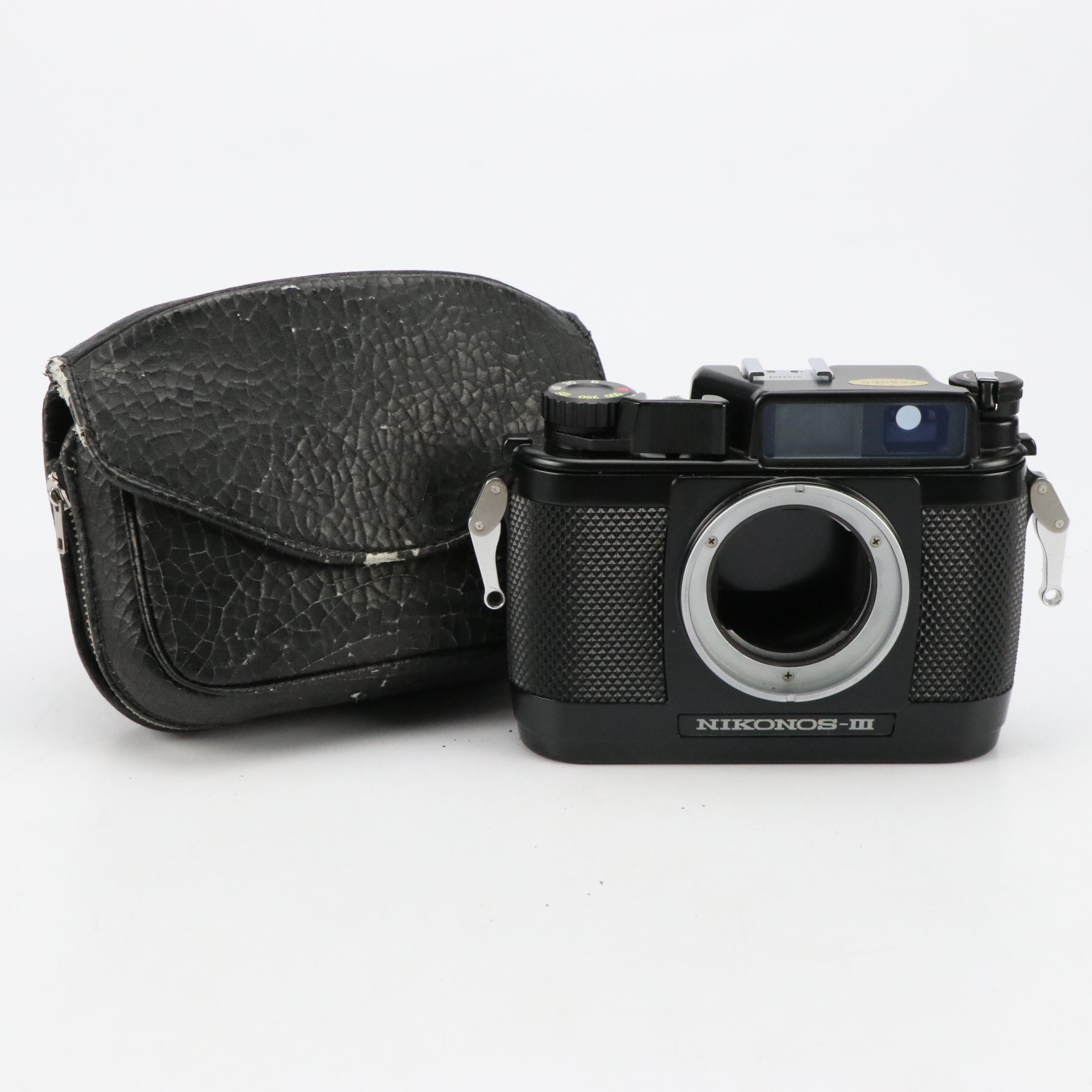 Nikonos III Camera Body with Minolta Freedom Zoom 90 Camera and More