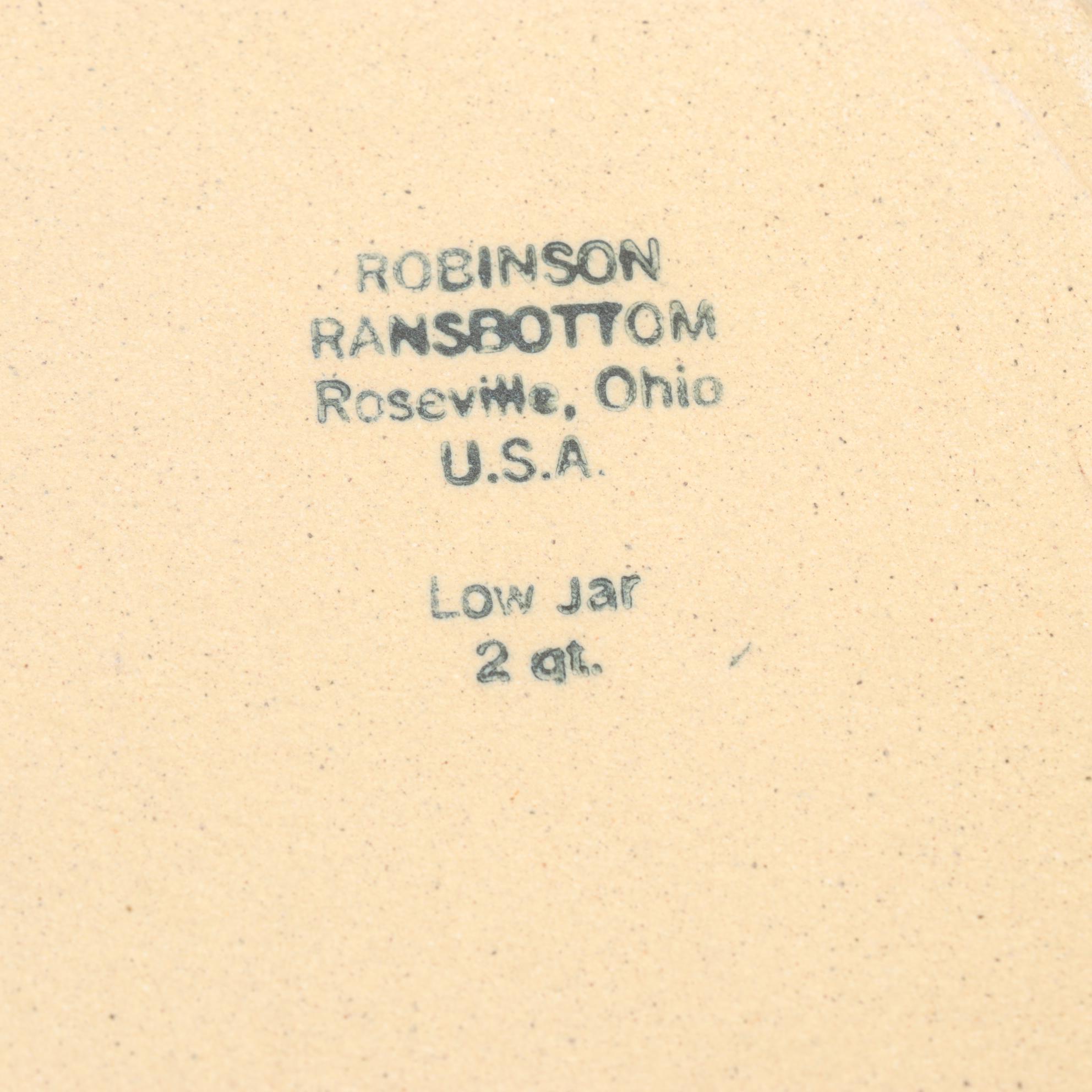 Robinson Ransbottom Earthenware Pitchers & Crocks