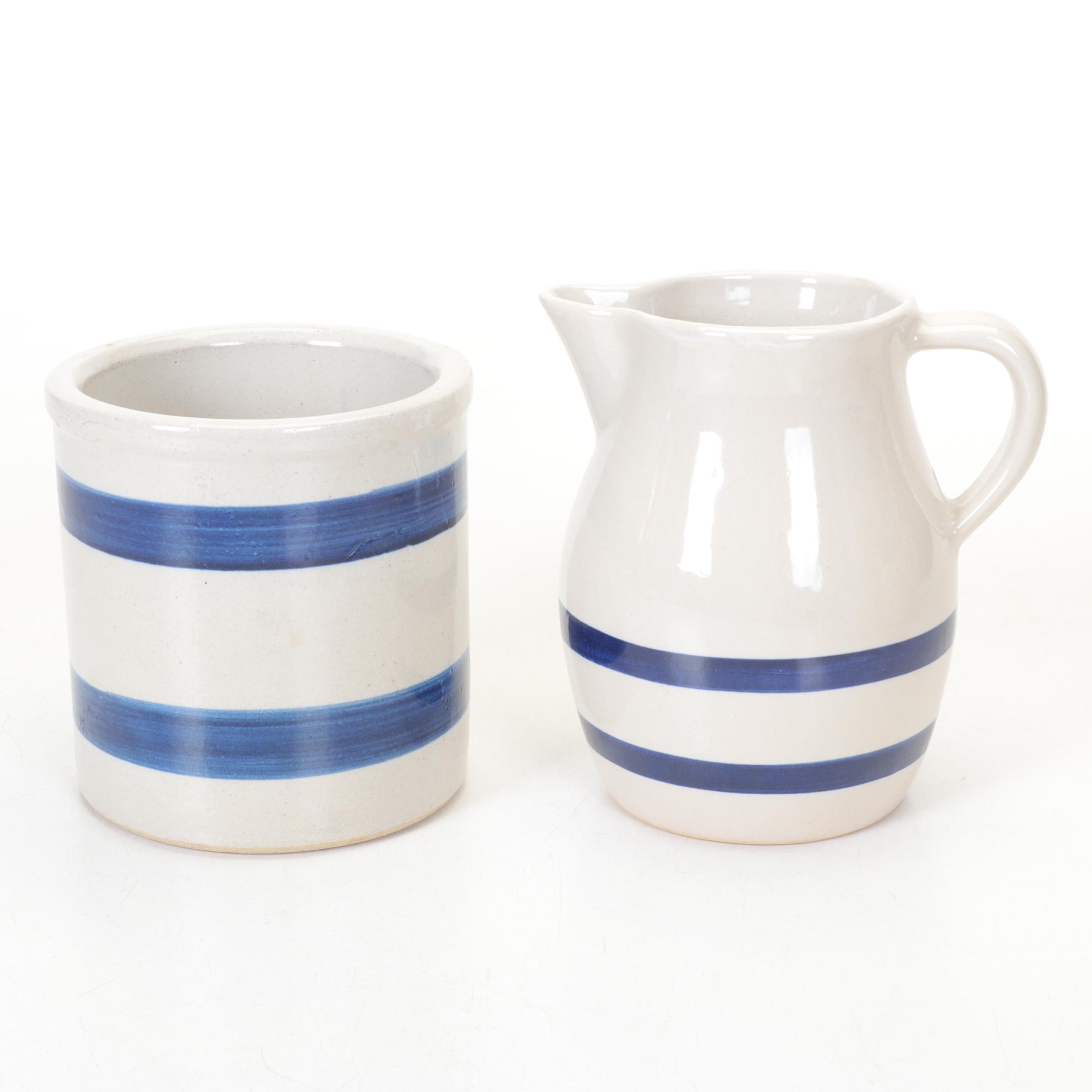 Robinson Ransbottom Earthenware Pitchers & Crocks