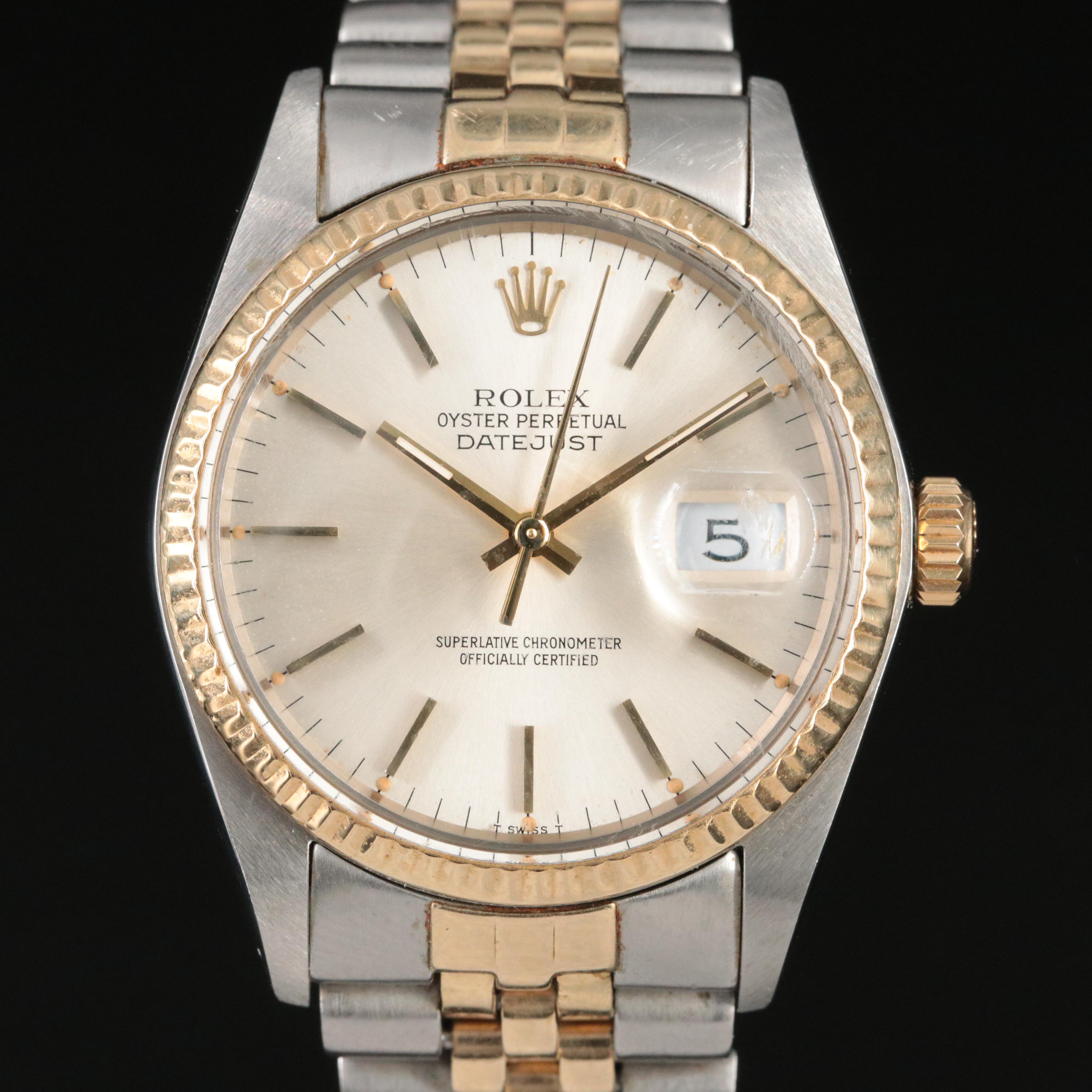 1976 Rolex Oyster Perpetual Datejust Watch