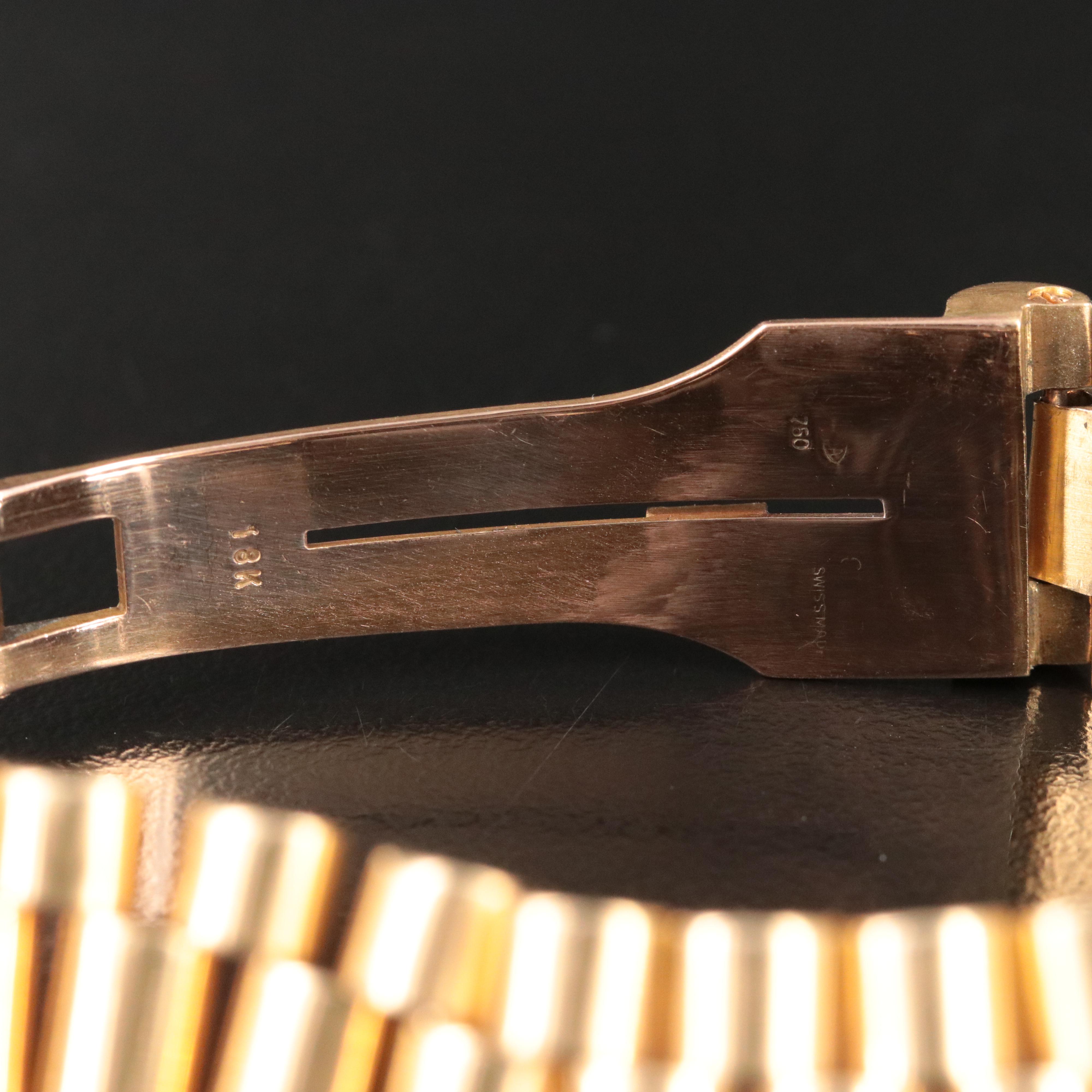 1973 Rolex Day-Date Custom Diamond Dial and Band Watch