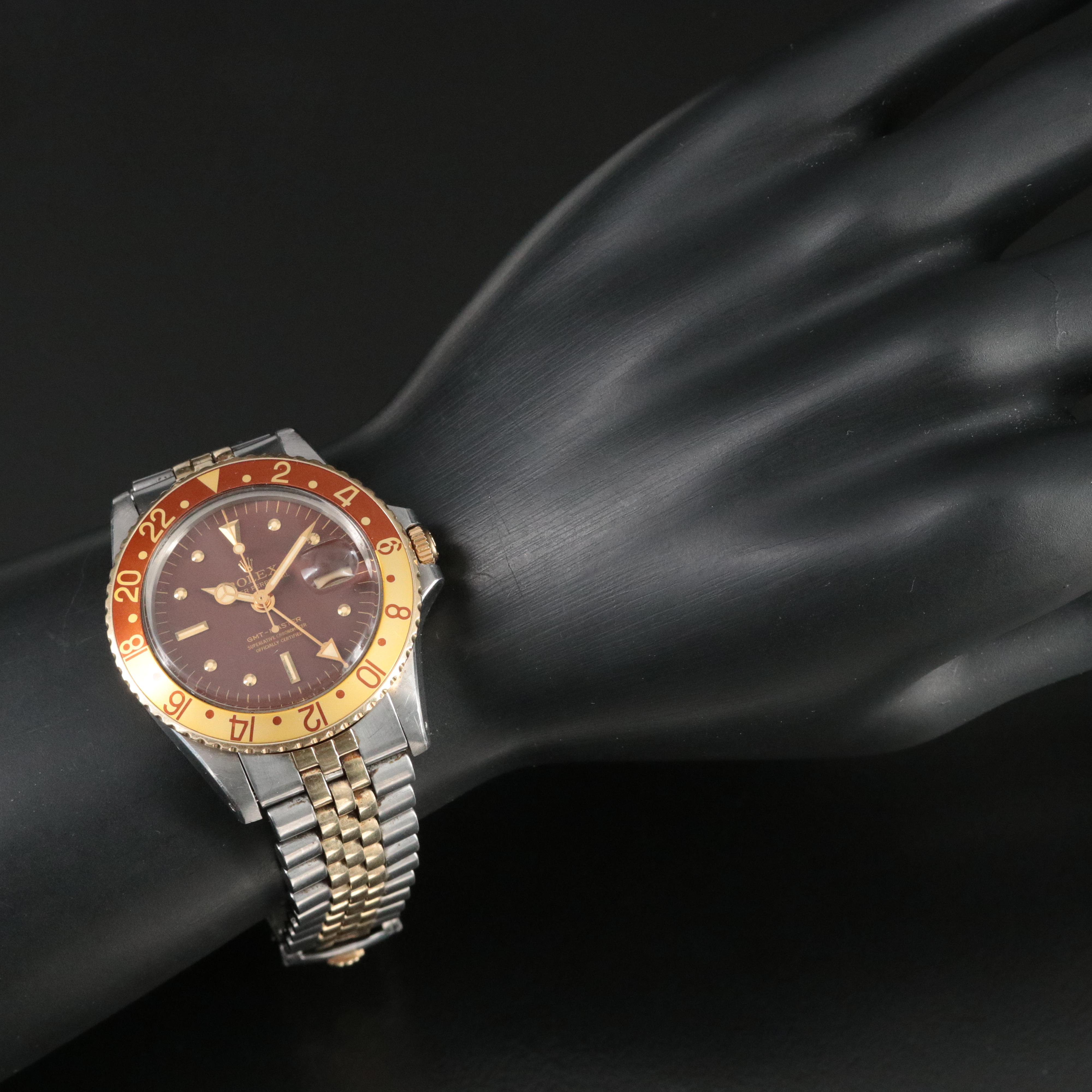 1970 Rolex GMT-Master ref. 1675 "Root Beer" Two-Tone Automatic Watch