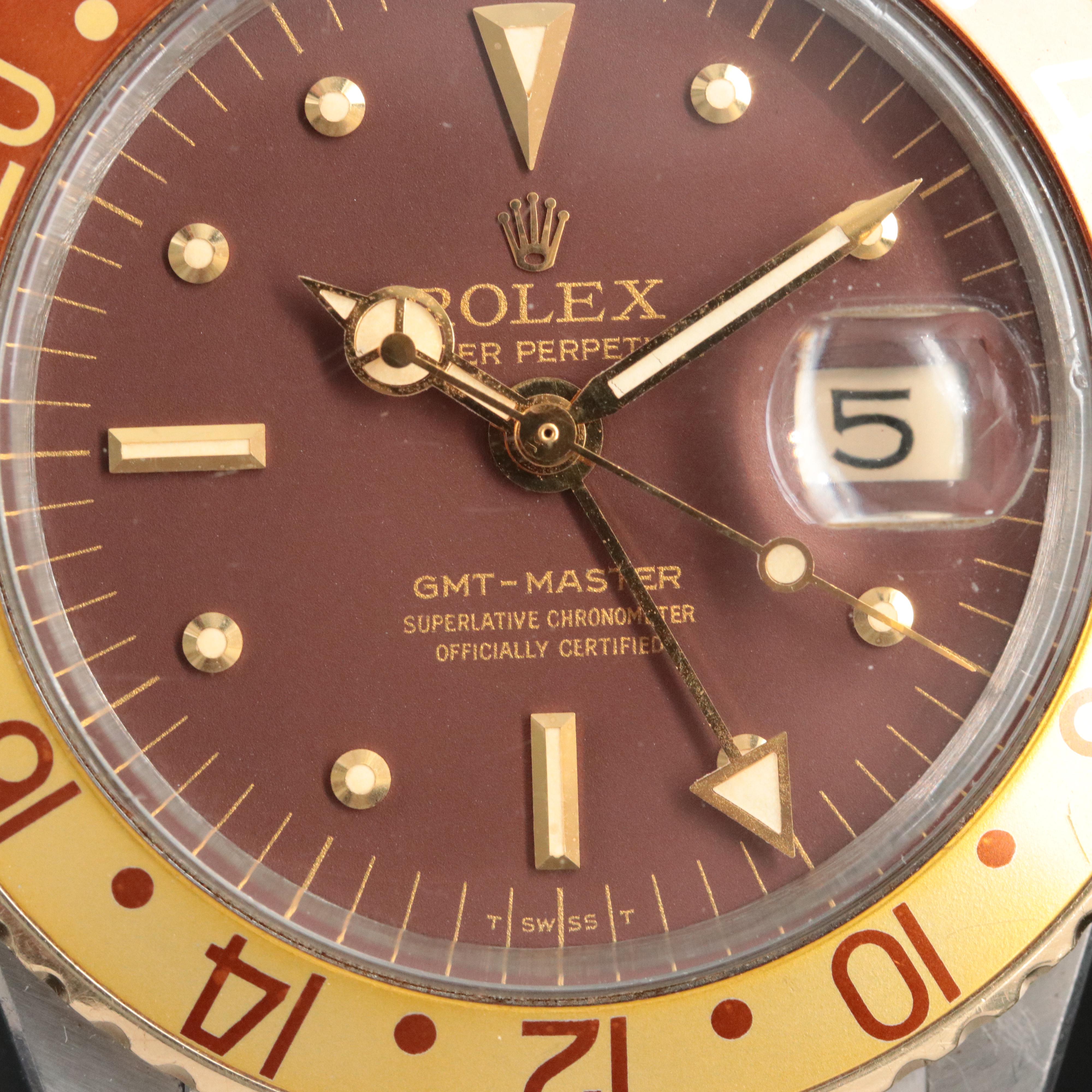 1970 Rolex GMT-Master ref. 1675 "Root Beer" Two-Tone Automatic Watch