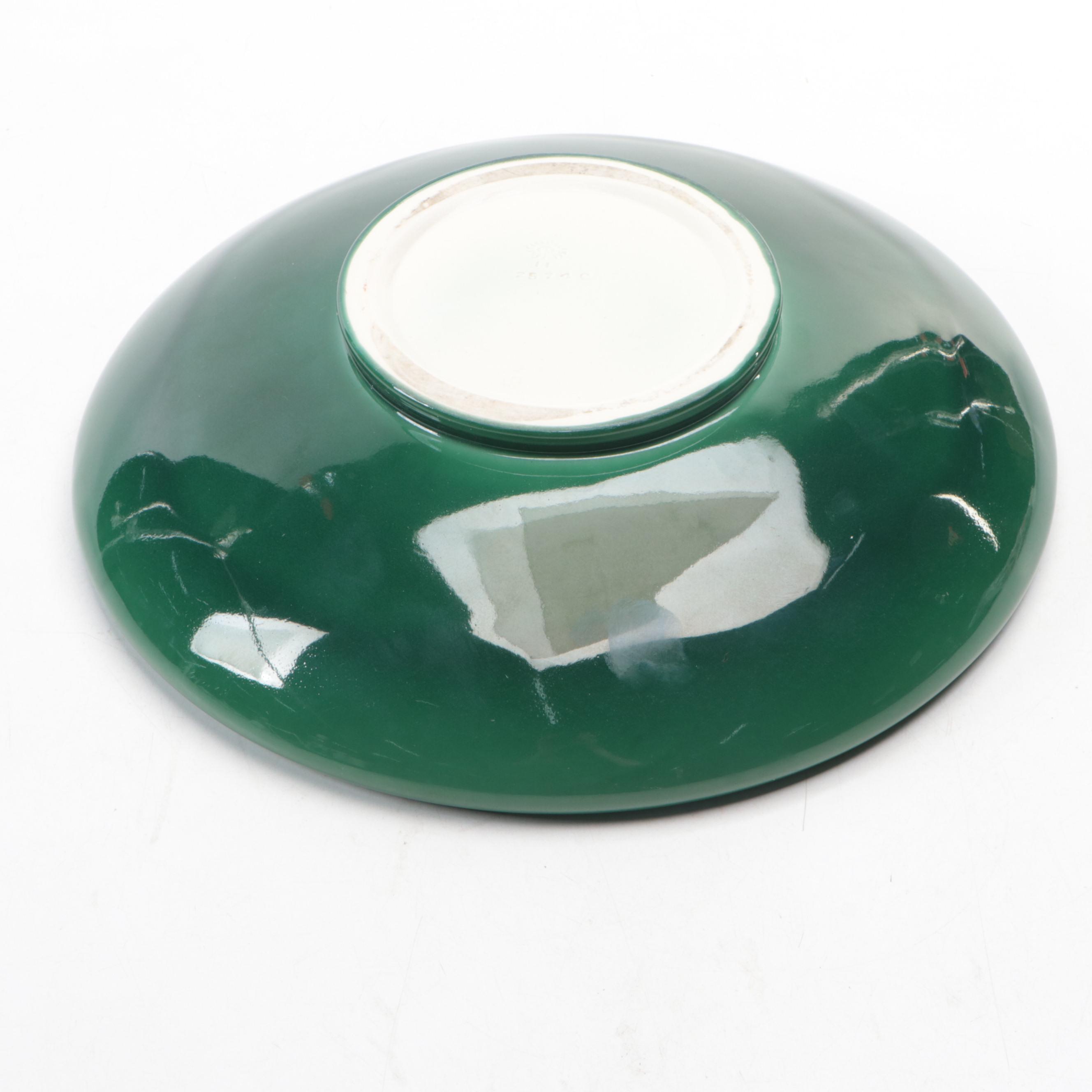 Rookwood Pottery Jade Green Bowl, 1951