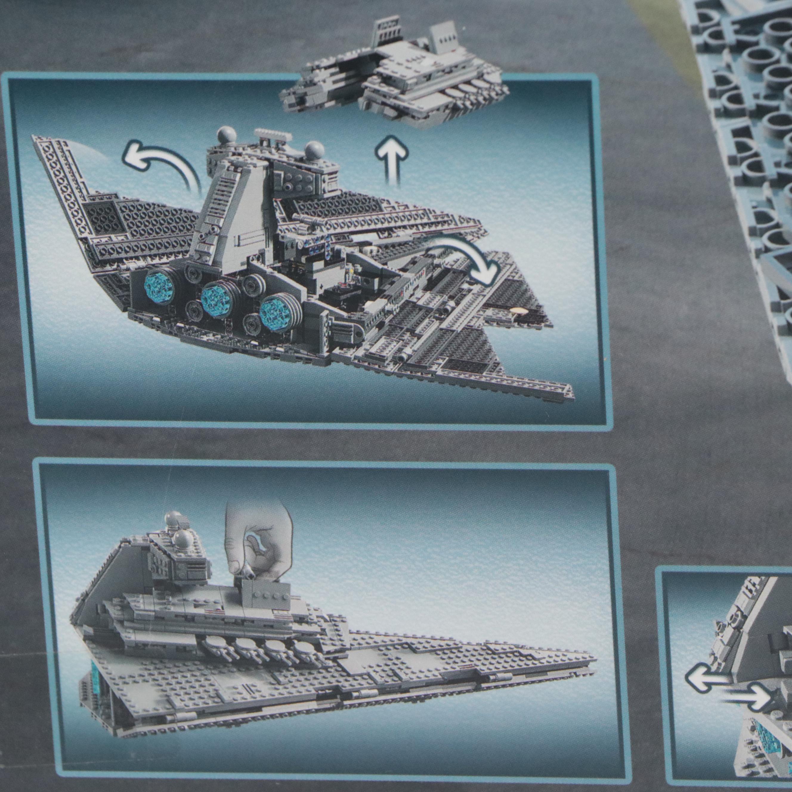 LEGO Star Wars "Imperial Star Destroyer" and "TIE Fighter & X-Wing Mash-up" Sets