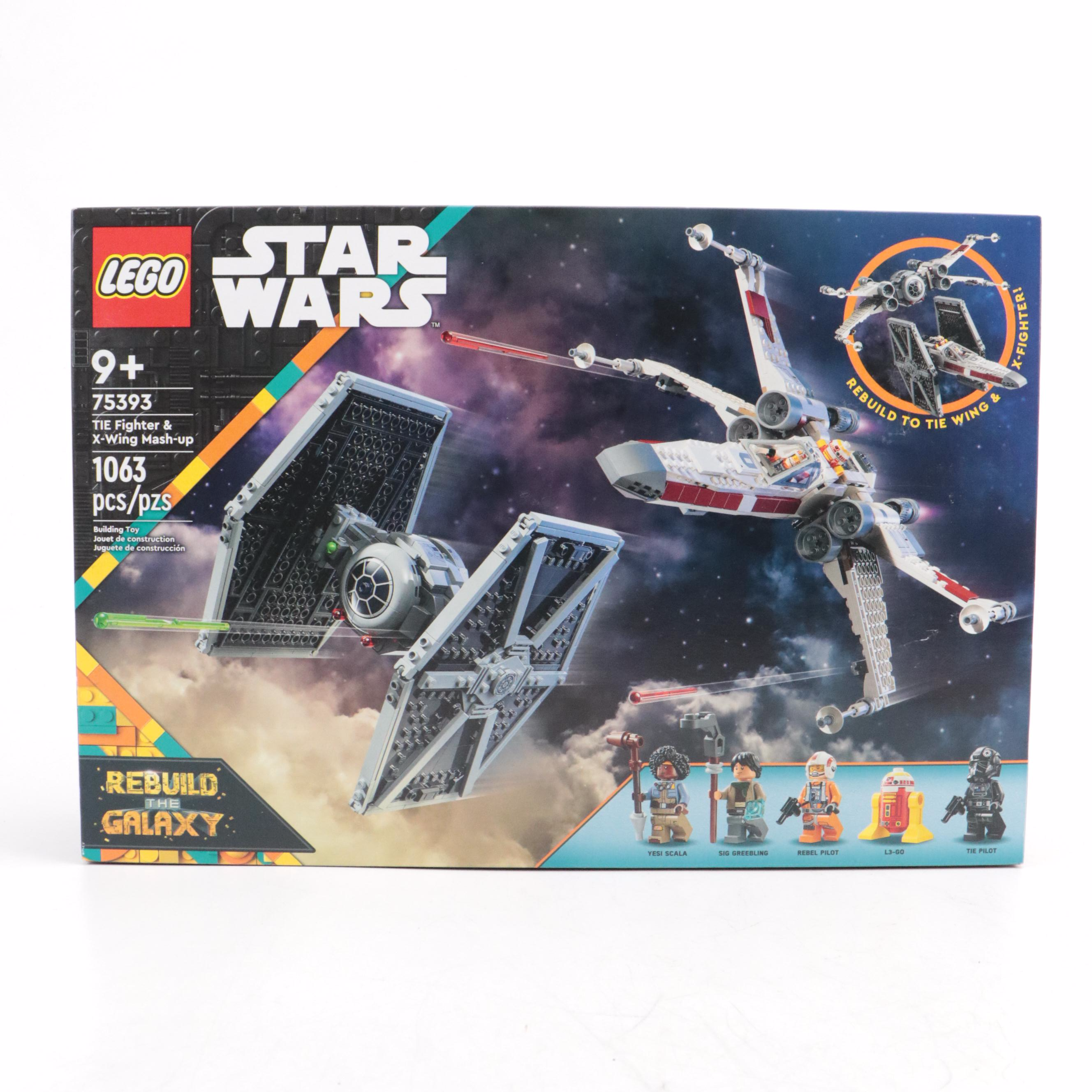 LEGO Star Wars "Imperial Star Destroyer" and "TIE Fighter & X-Wing Mash-up" Sets