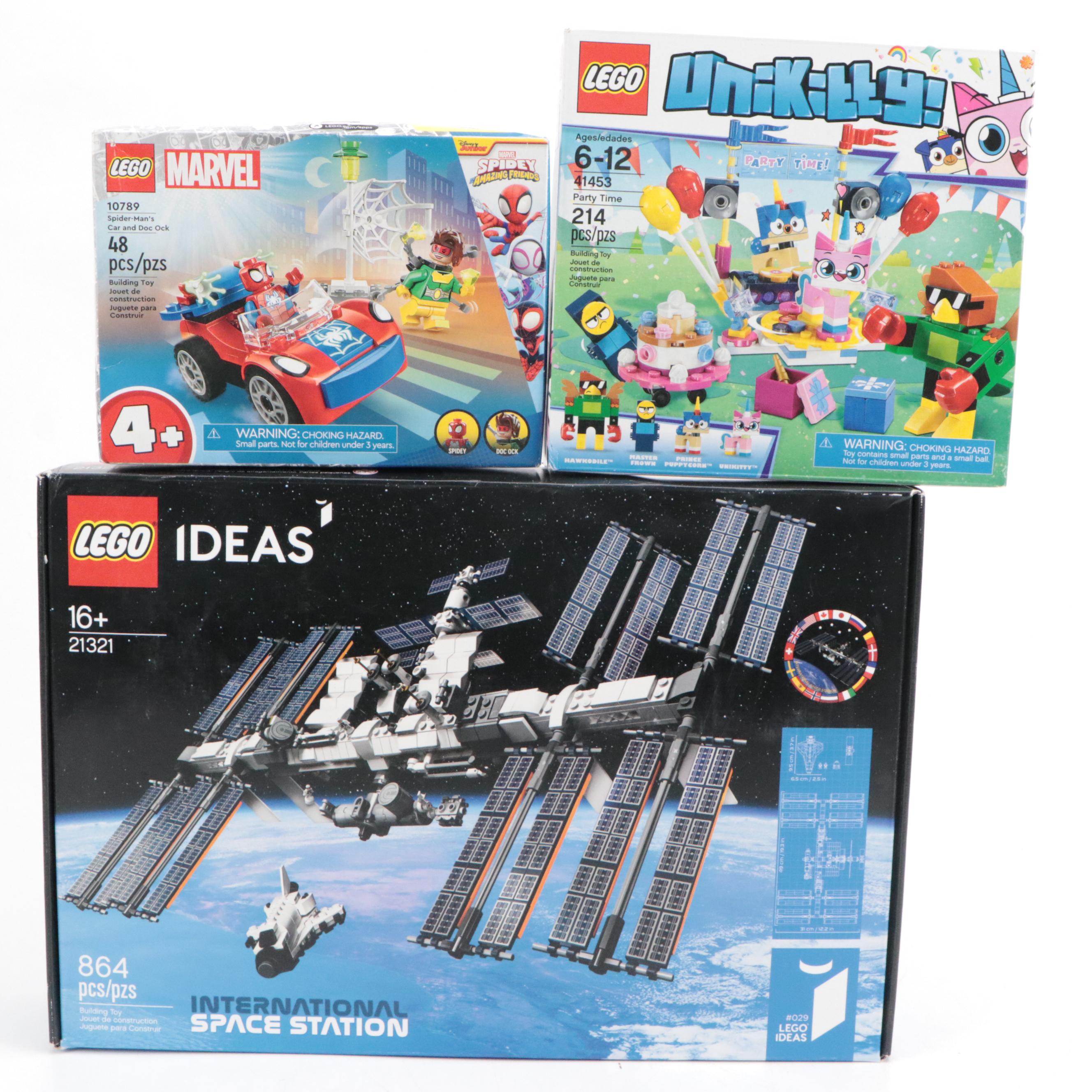 LEGO Ideas "International Space Station" and Assorted LEGO Kits