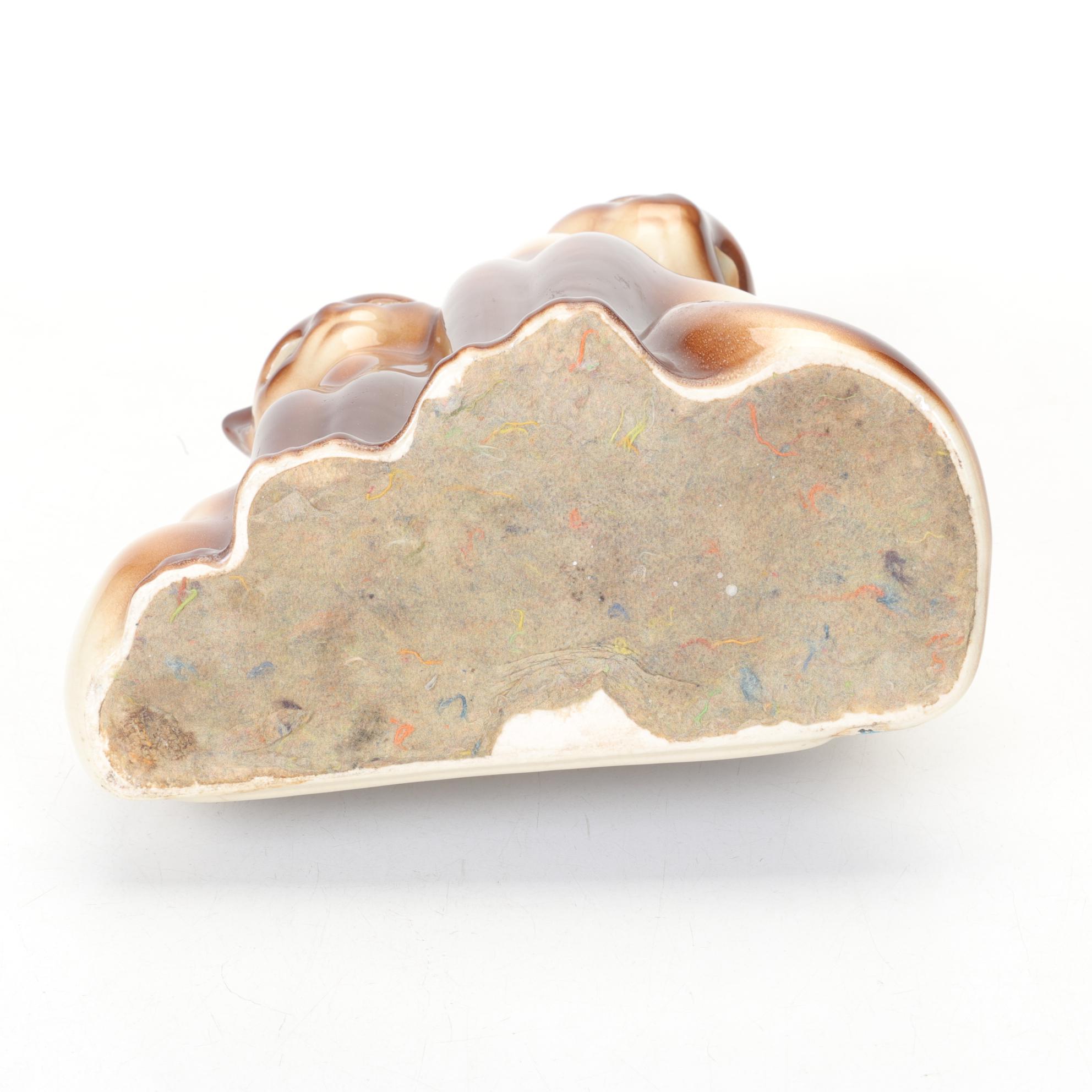 Mid Century Modern Howard Kron Ceramic Cat Lamp Base