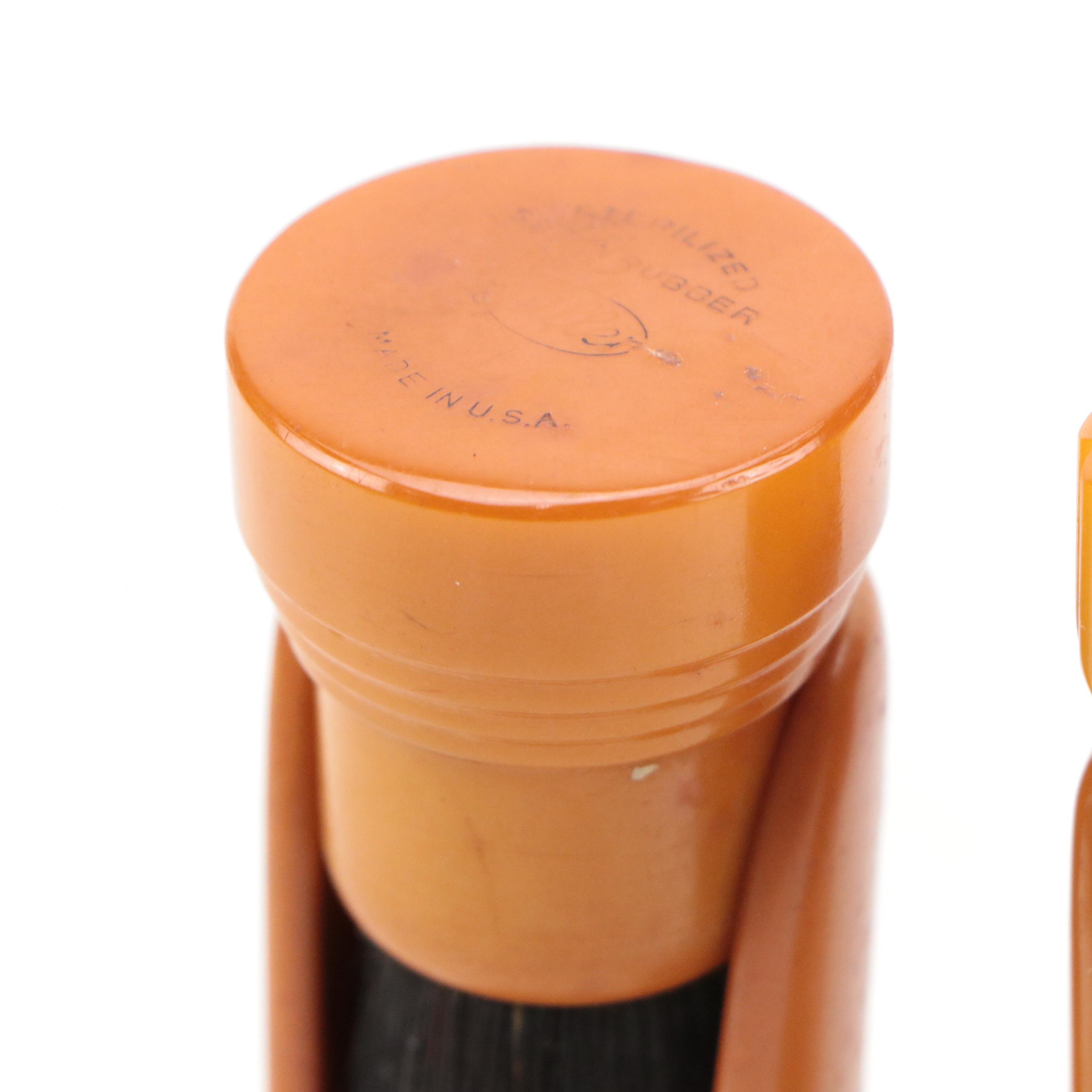 Fuller Bakelite Shaving Brushes with Table Accessories