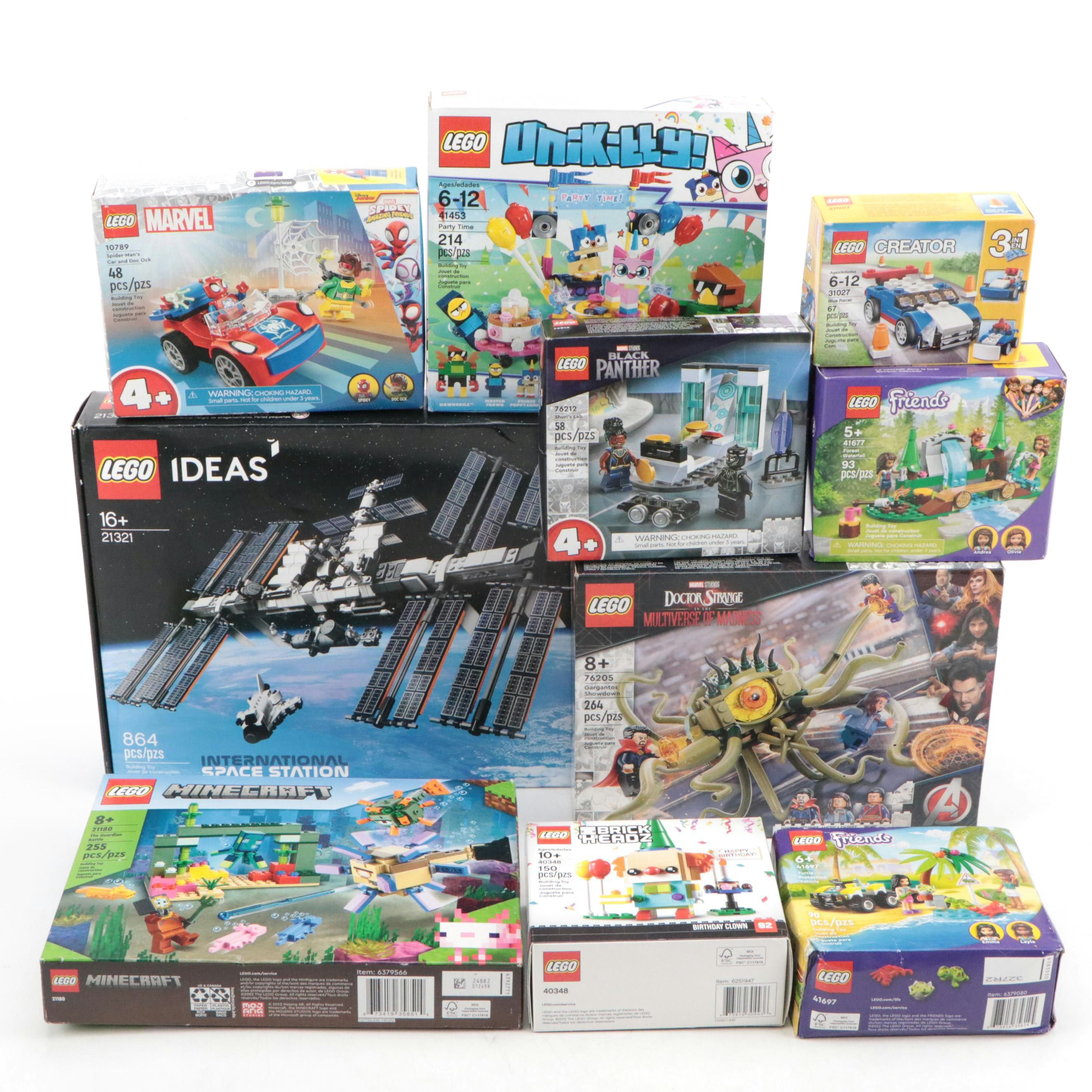 LEGO Ideas "International Space Station" and Assorted LEGO Kits