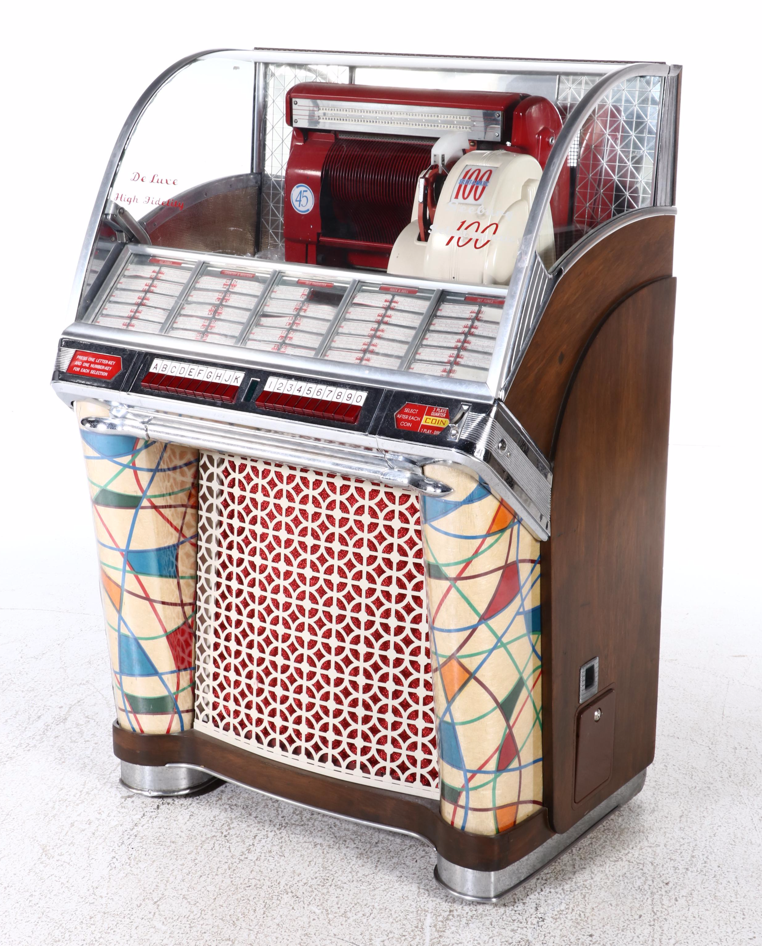 Seeburg High Fidelity 100G Jukebox, 1953