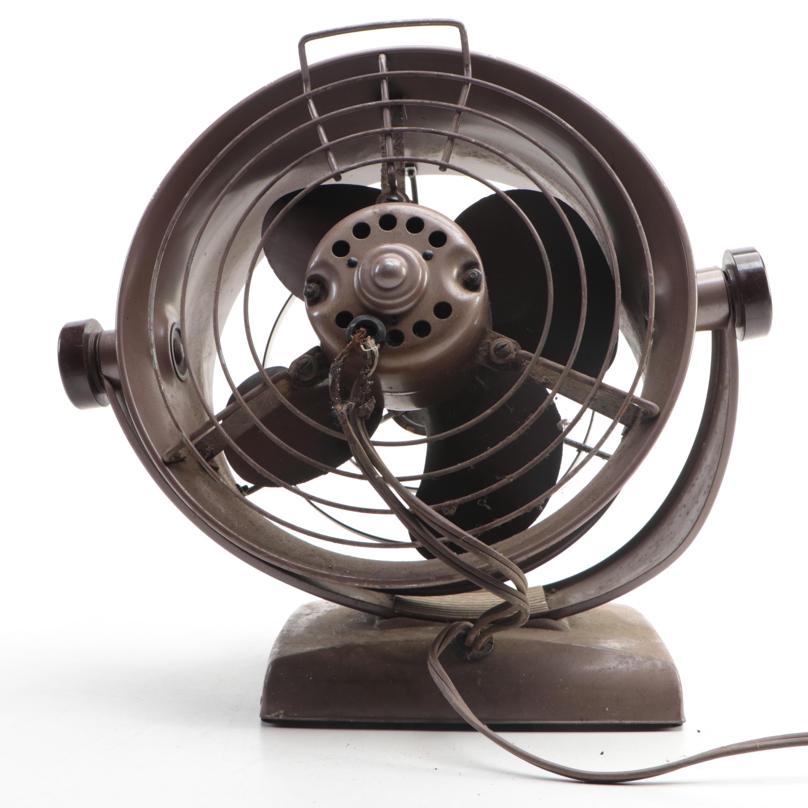 Kenmore Mid Century Modern Three-Speed Table Fan