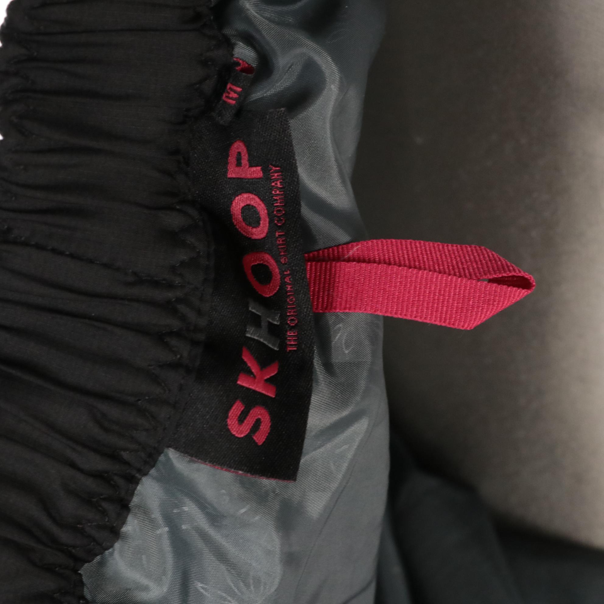 Skhoop Down Filled Puffer Vest and Midi Skirt Set with Tangerine Vest