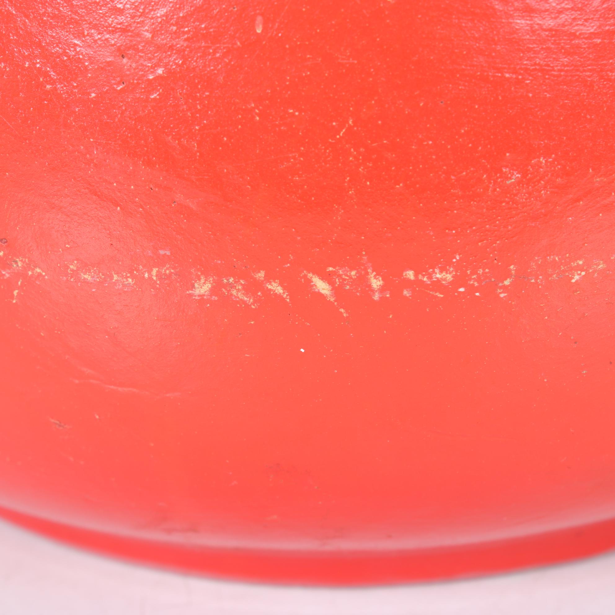 Ransburg Hand-Painted Pottery Cookie Jar, Mid to Late 20th Century