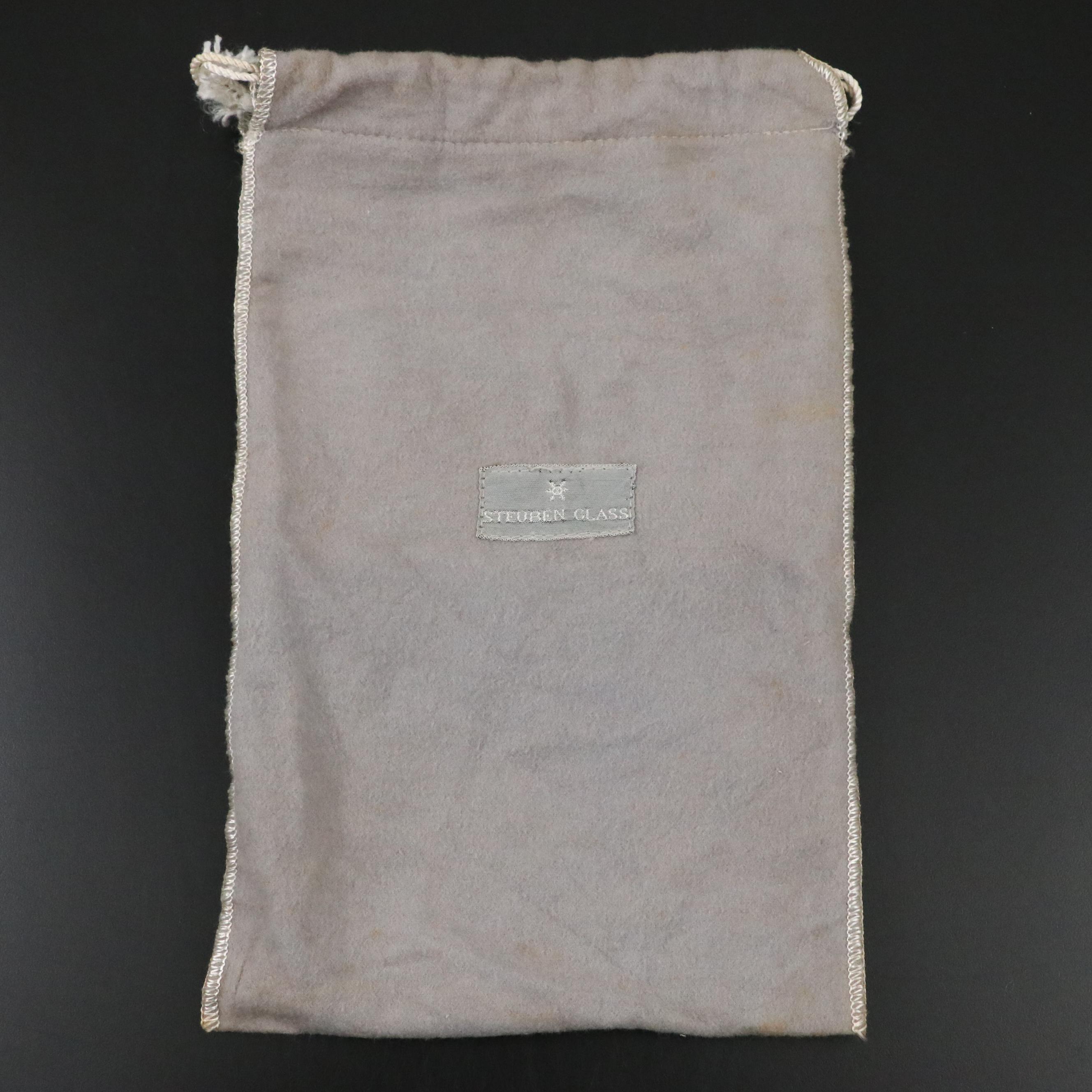 Steuben Art Glass "Spiral" Vase Designed by Donald Pollard, Mid/Late 20th C.