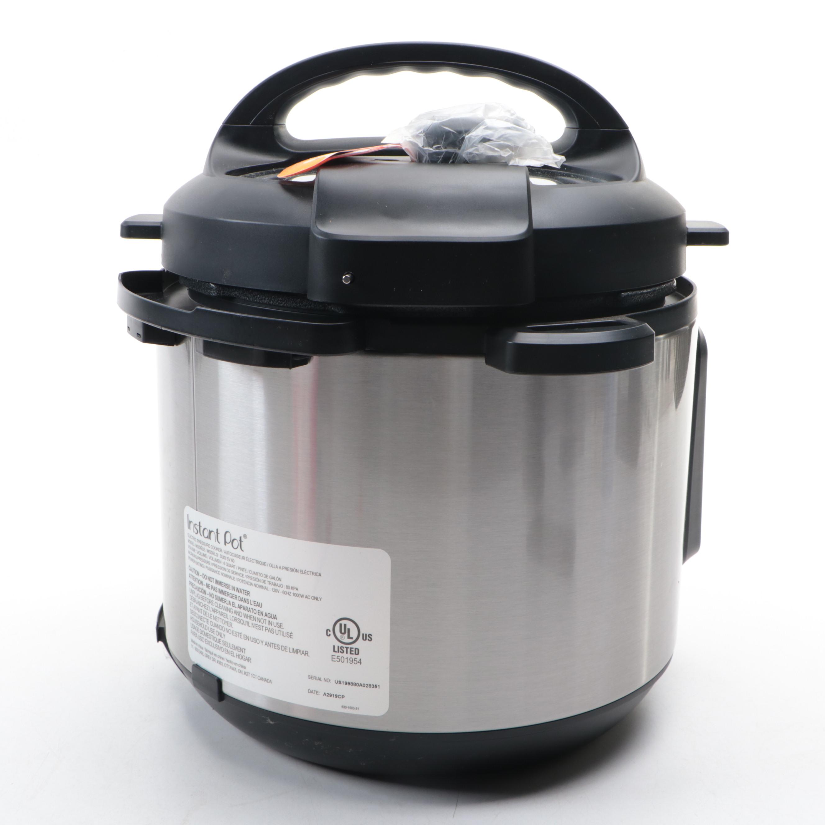 Instant Pot Duo Cooker