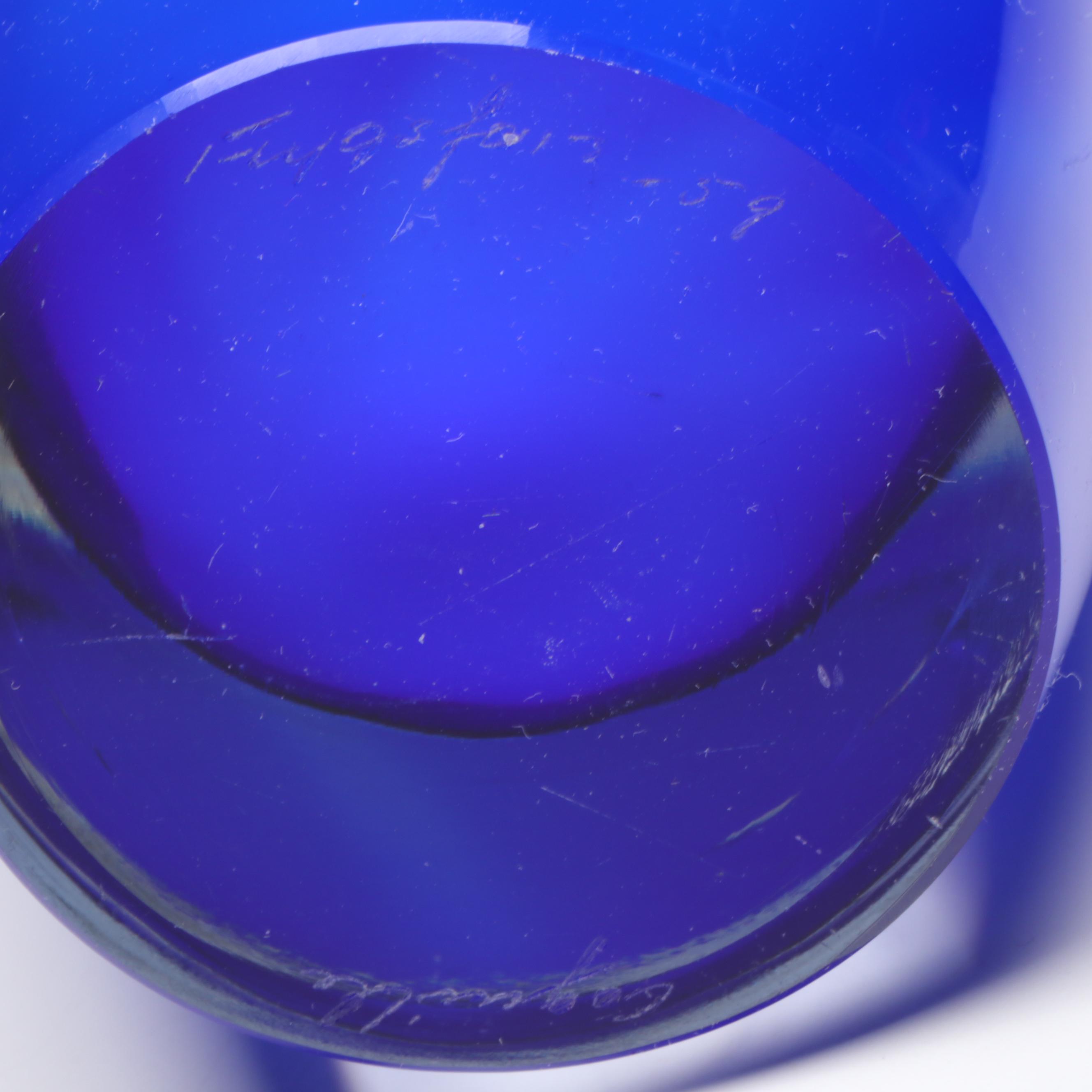 Holmegaard "Elsinore" Smoke Glass Free Form Bowl with More Glass Décor