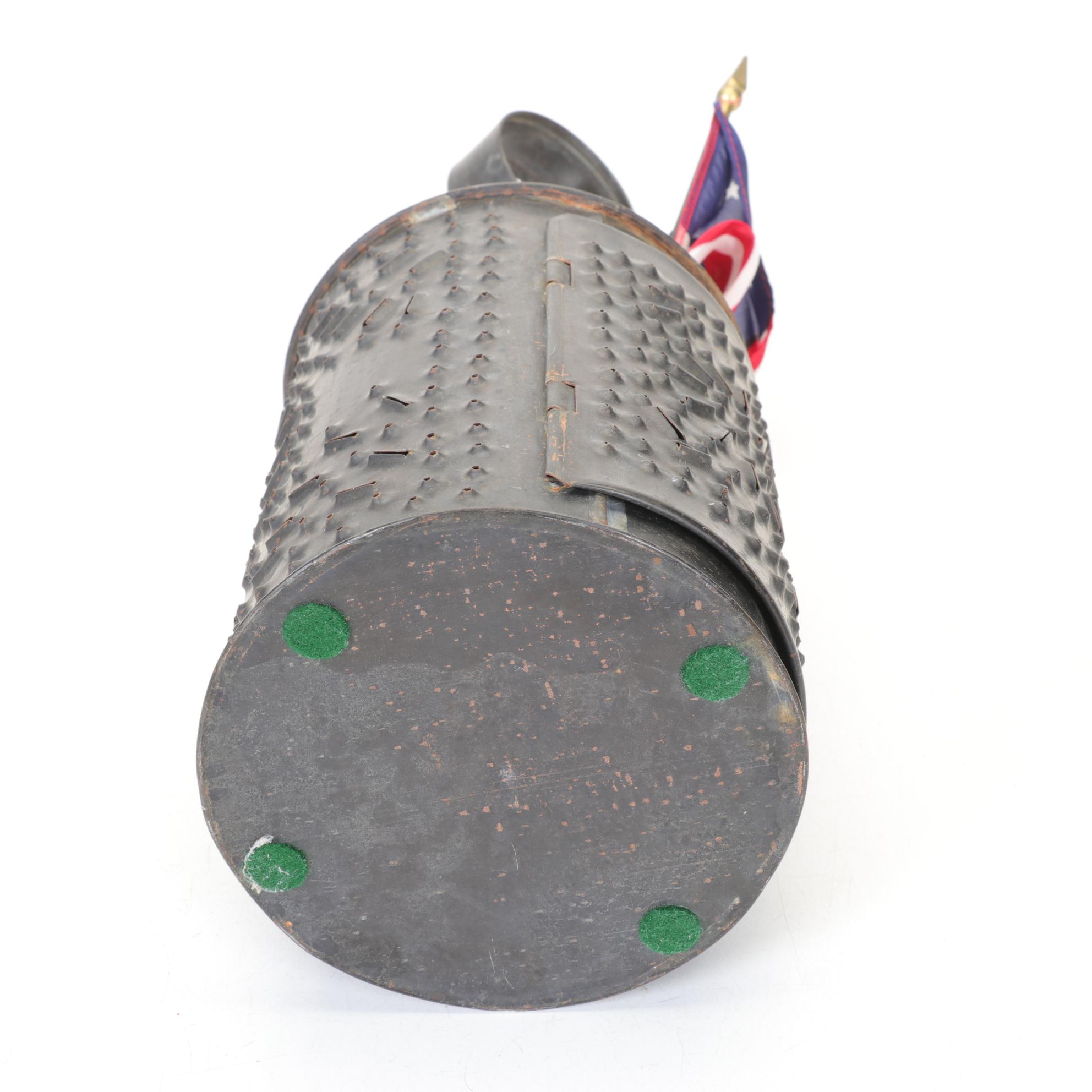 Patriotic Decor Featuring Uncle Sam Figure and More