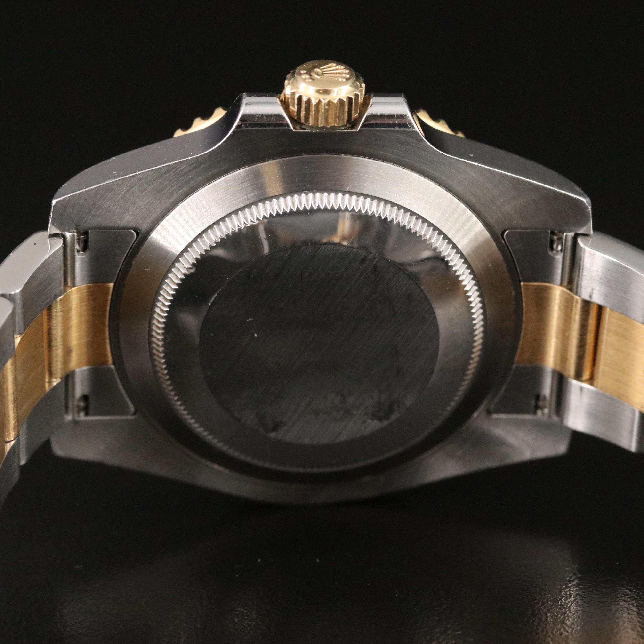 Rolex Submariner Date Blue Dial Two-Tone Watch