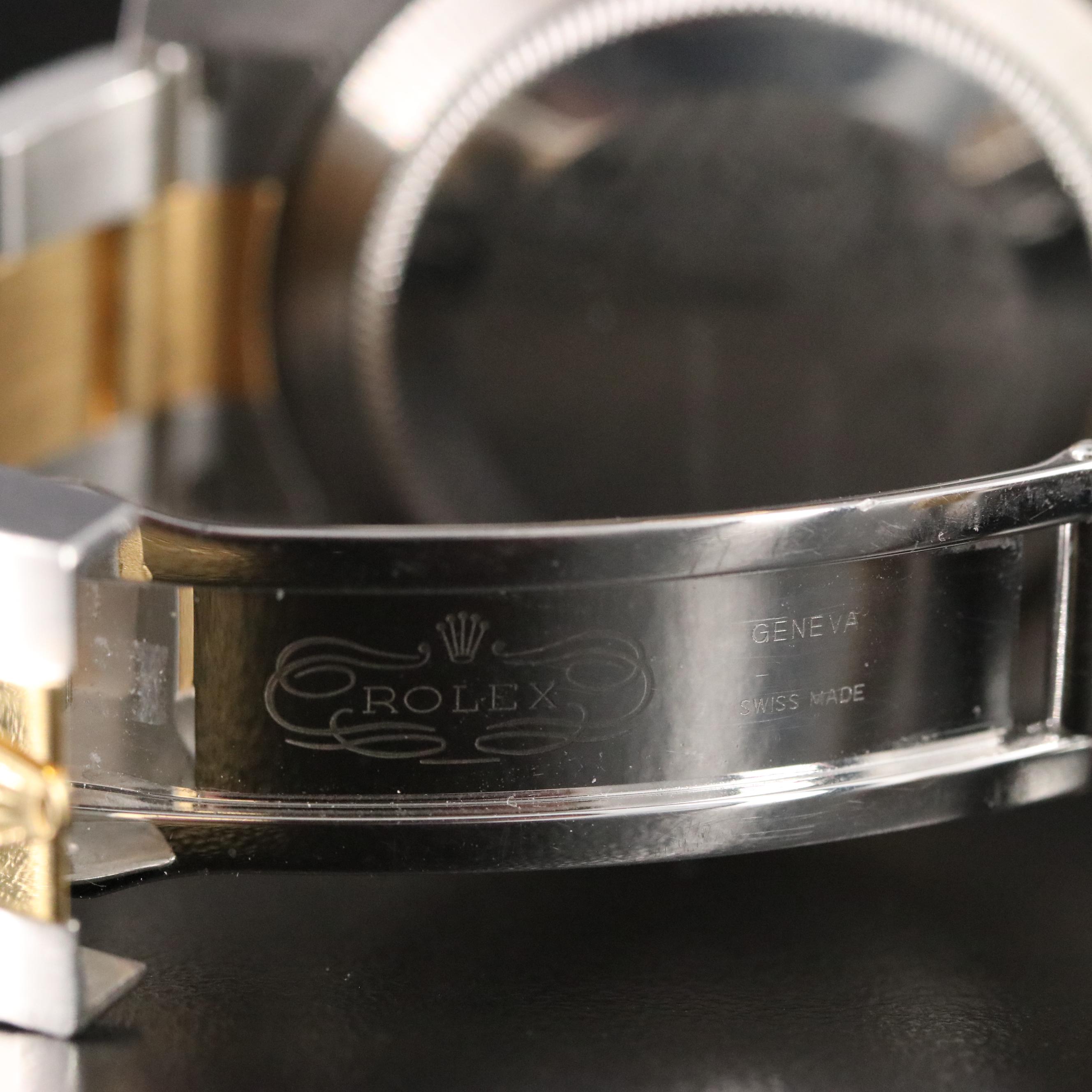 Rolex Submariner Date Blue Dial Two-Tone Watch