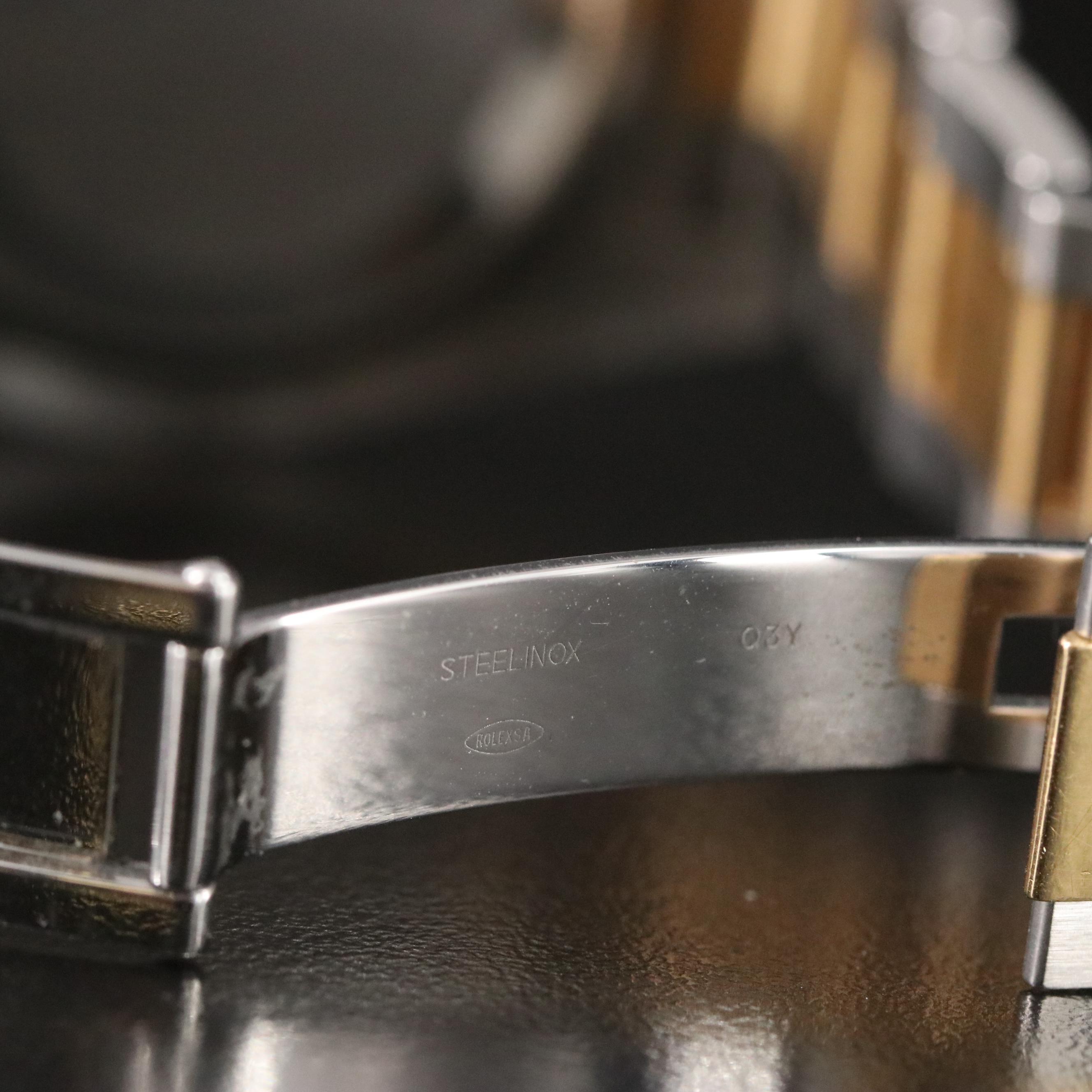 Rolex Submariner Date Blue Dial Two-Tone Watch