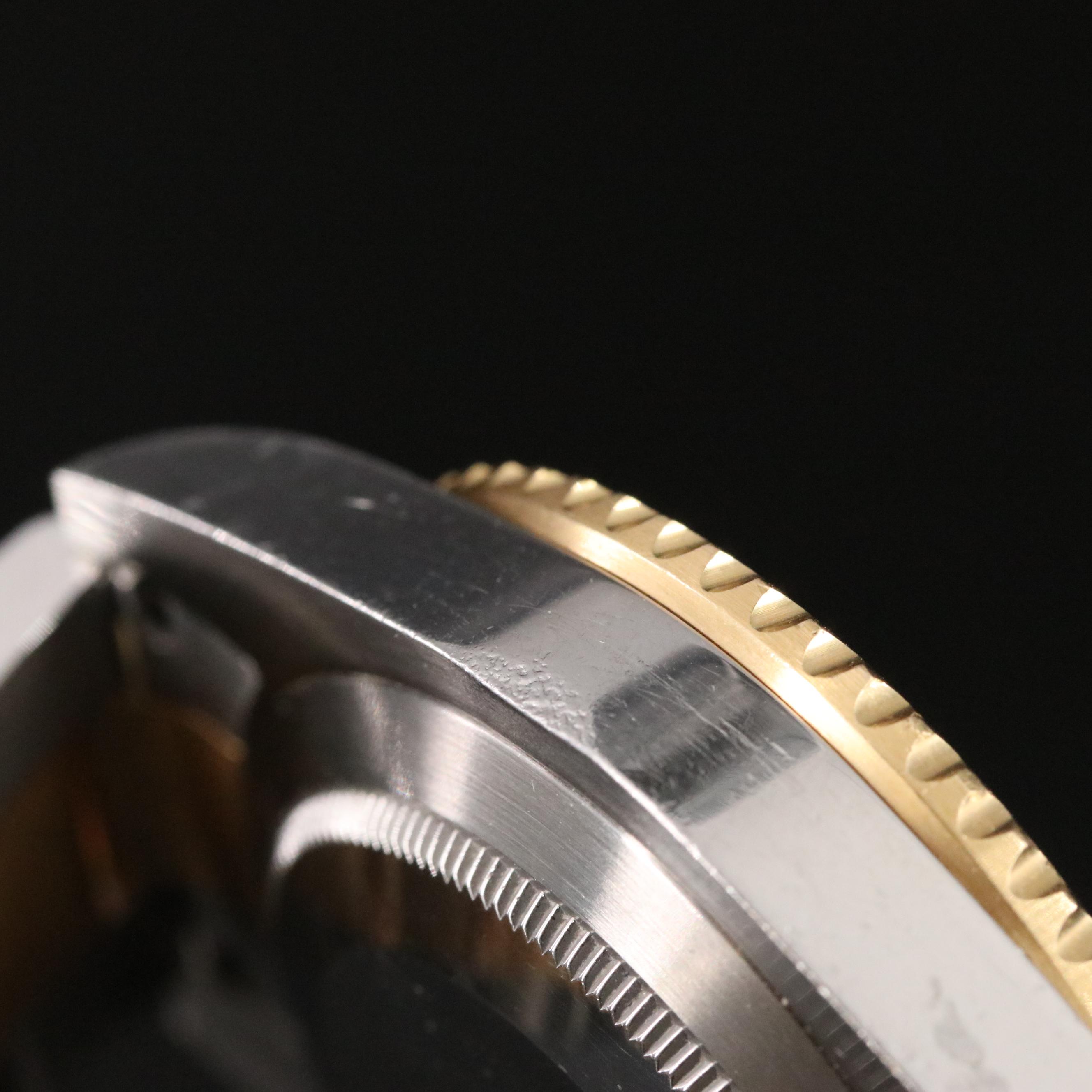 Rolex Submariner Date Blue Dial Two-Tone Watch