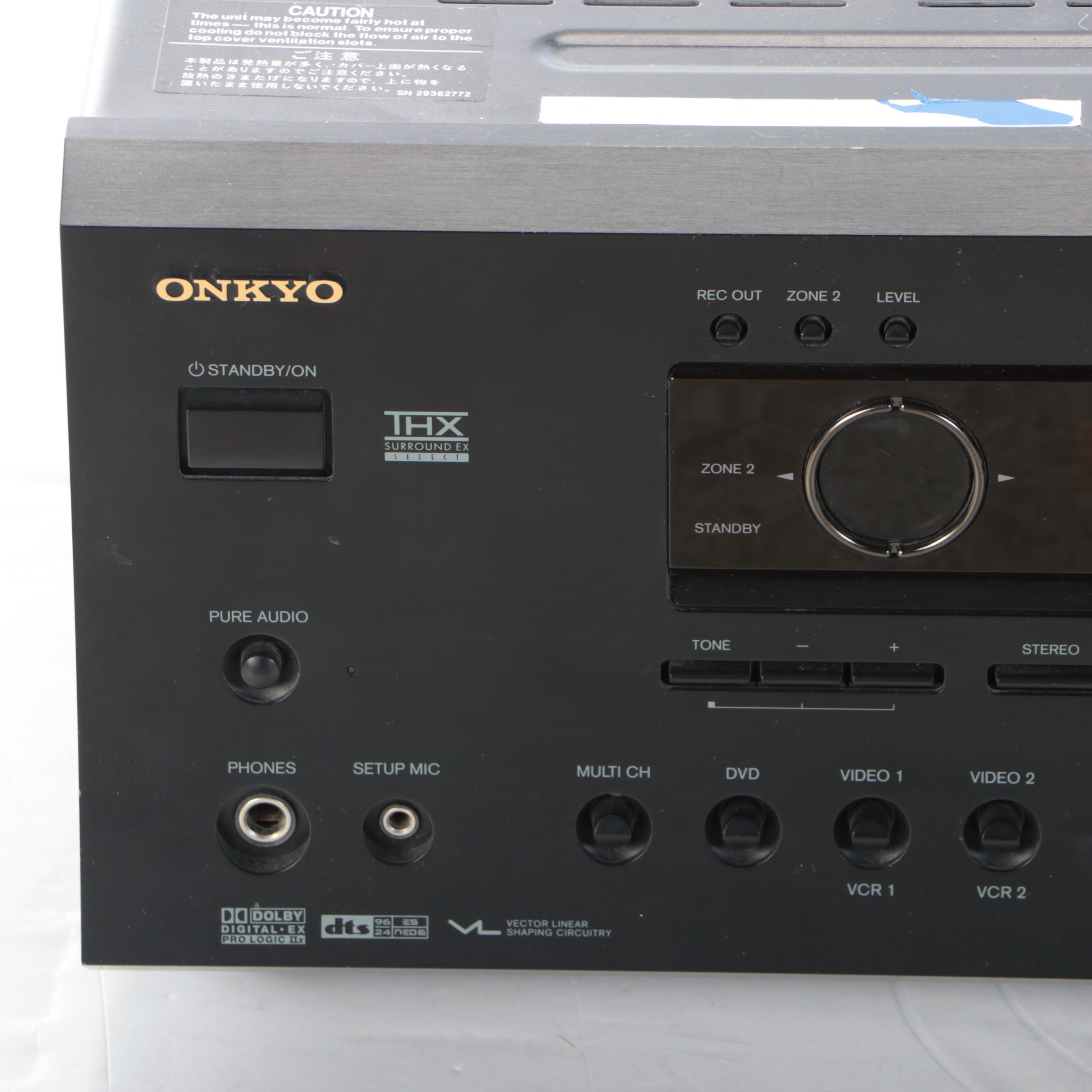 Onkyo TX-SR702 AV Receiver