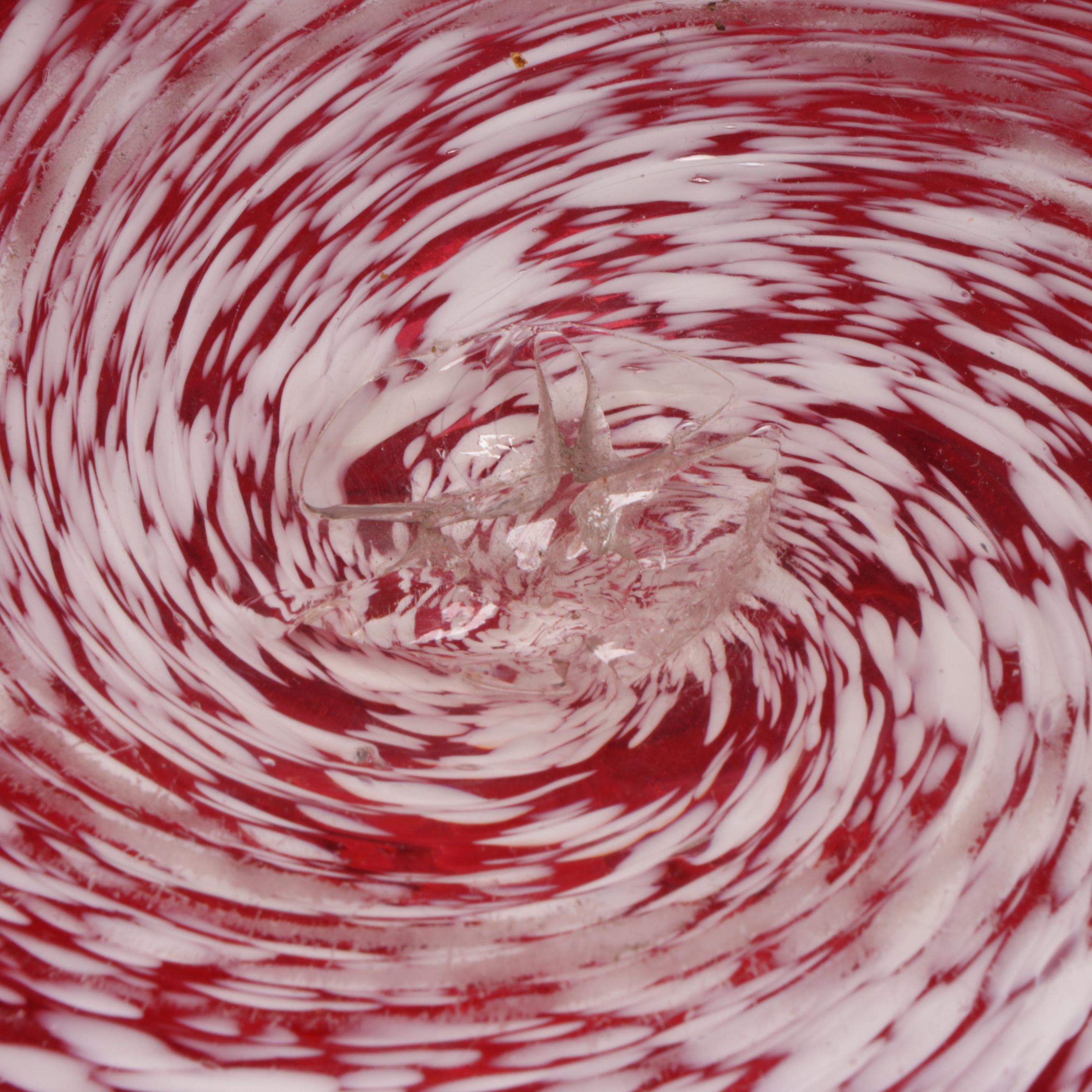 Bennett Glass Pitchers with Confetti Glass Vase, Mid to Late 20th Century