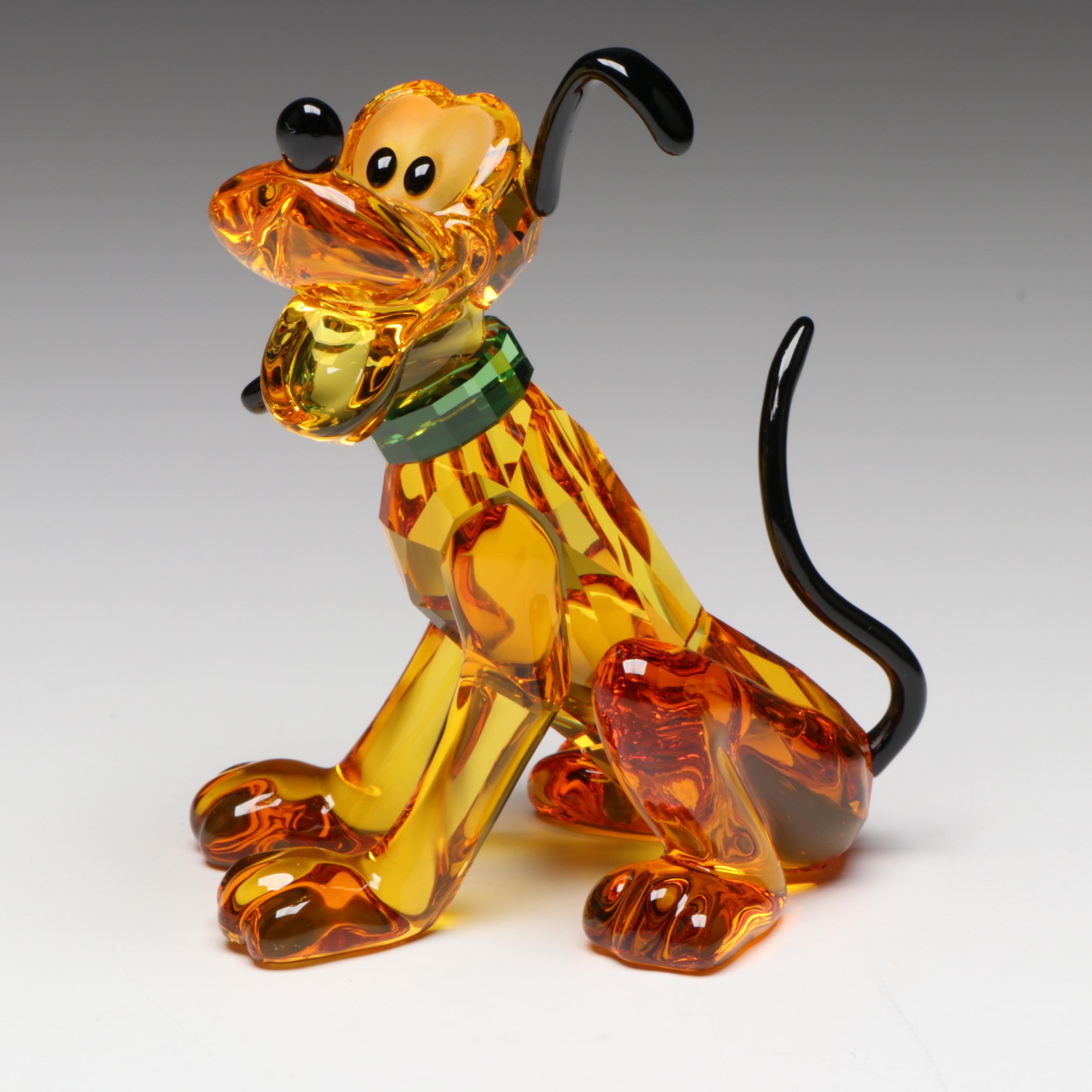 Swarovski Disney "Pluto" Crystal Figurine